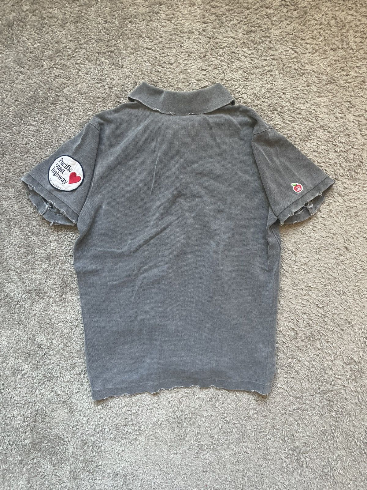Japanese Brand Vintage distressed polo Size US S / EU 44-46 / 1 - 5 Thumbnail