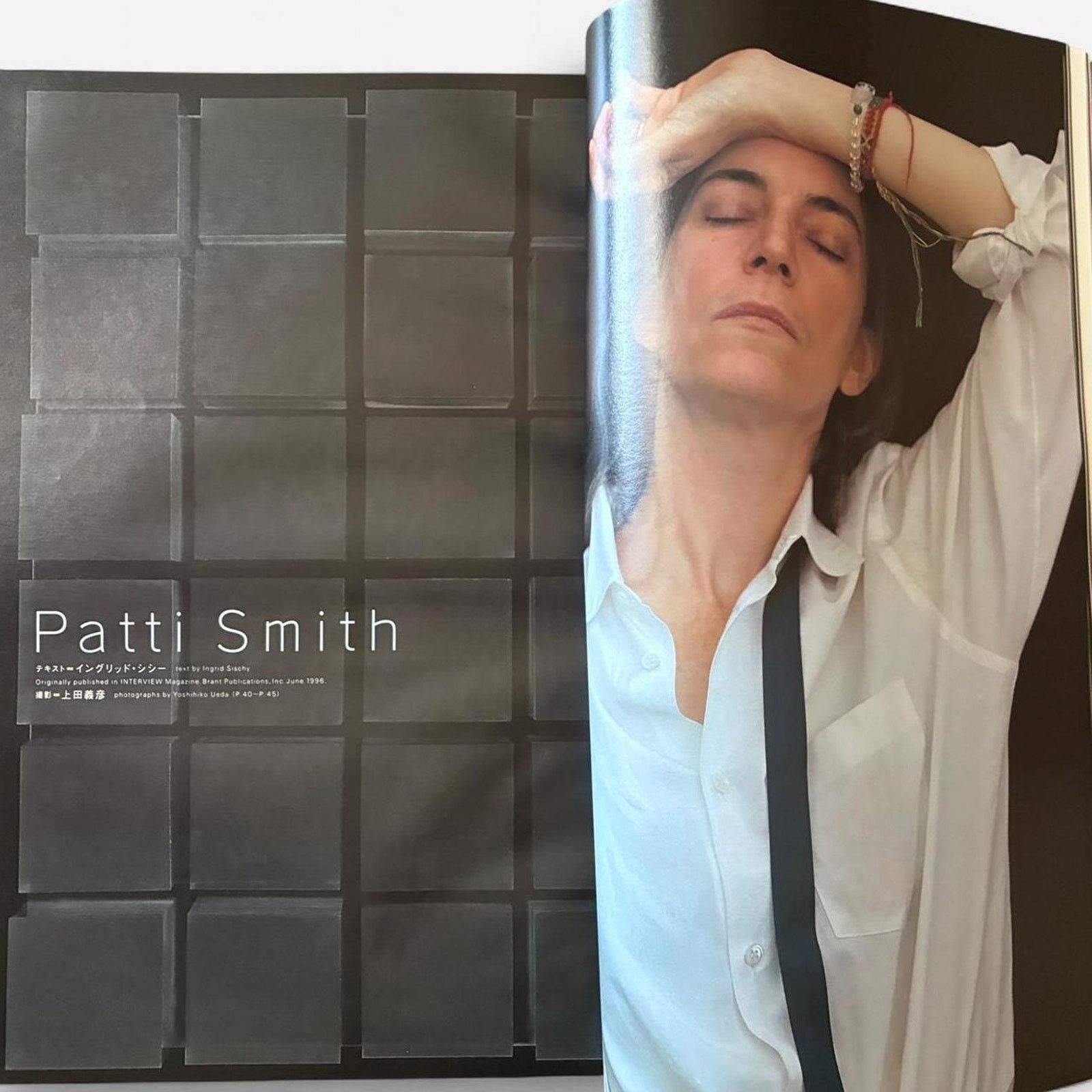 Andy Warhol × Jean-Michel Basquiat × Vintage Cut Magazine Patti Smith, Warhol, Basquiat, & TIM BURTON Size ONE SIZE - 2 Thumbnail
