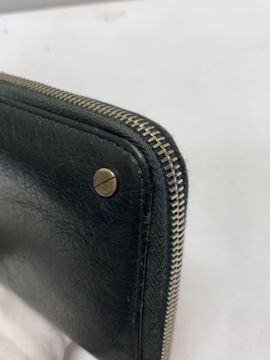Balenciaga Balenciaga Leather Long Wallet Black Size ONE SIZE - 9 Thumbnail