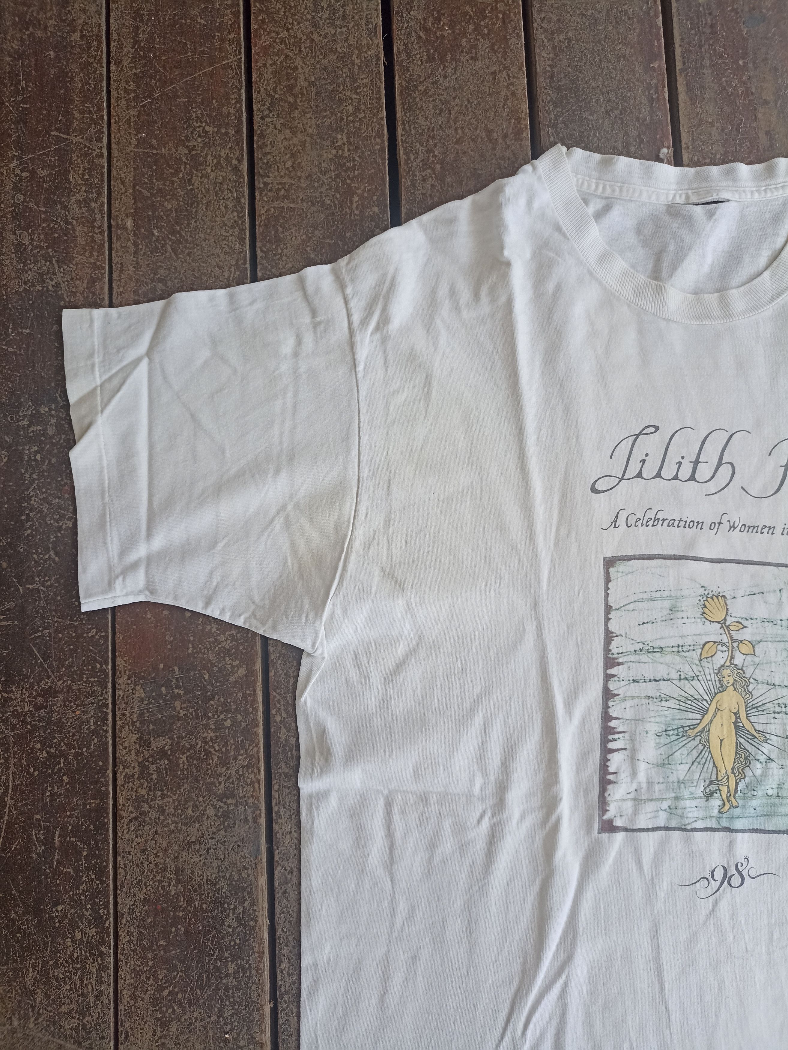 Band Tees × Rare × Vintage Lilith fair vintage T Shirt 1998