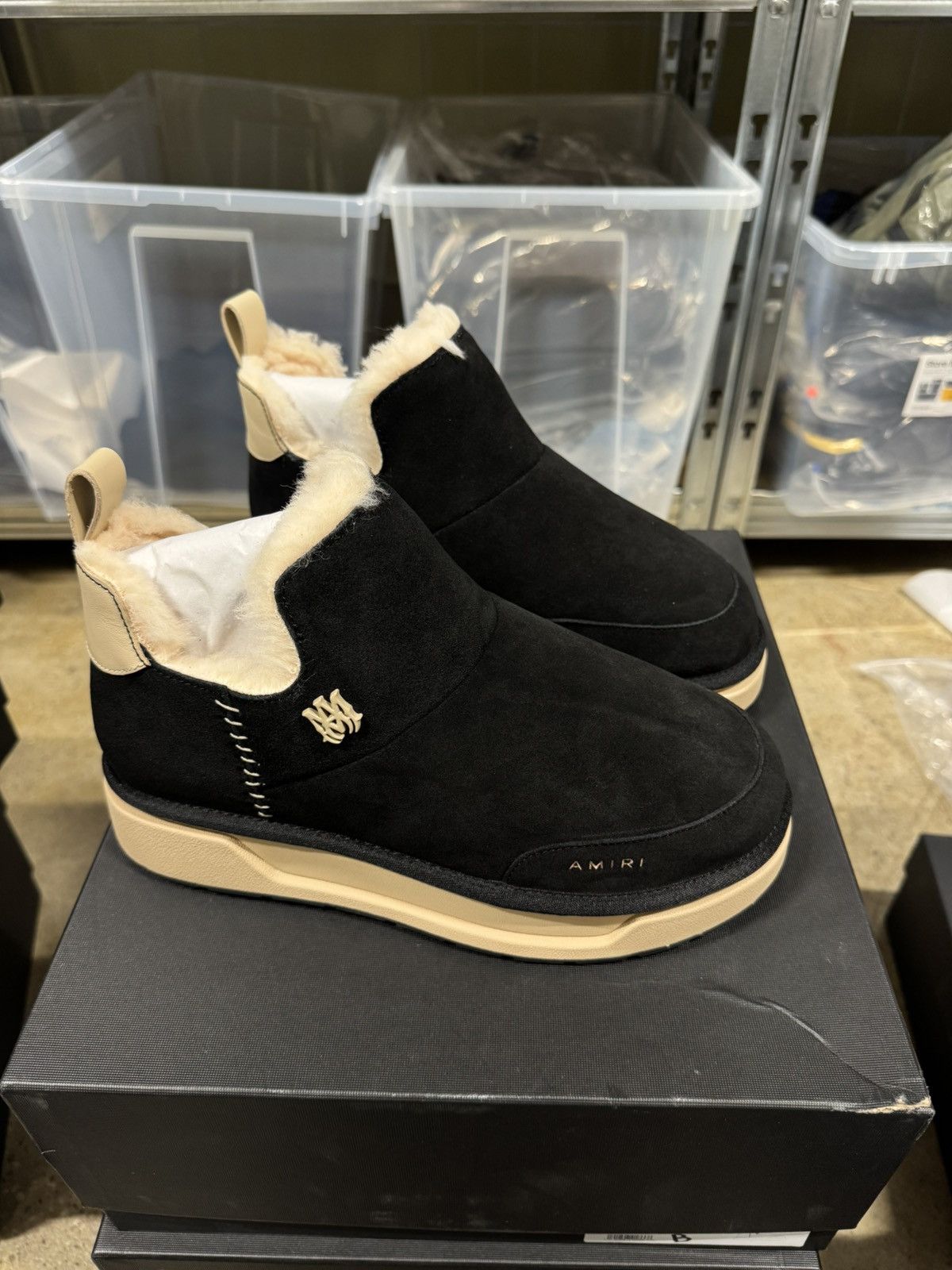Amiri Amiri Shearling Lined Malibu Boots NEW 810$ Size US 8 / EU 41 - 6 Thumbnail