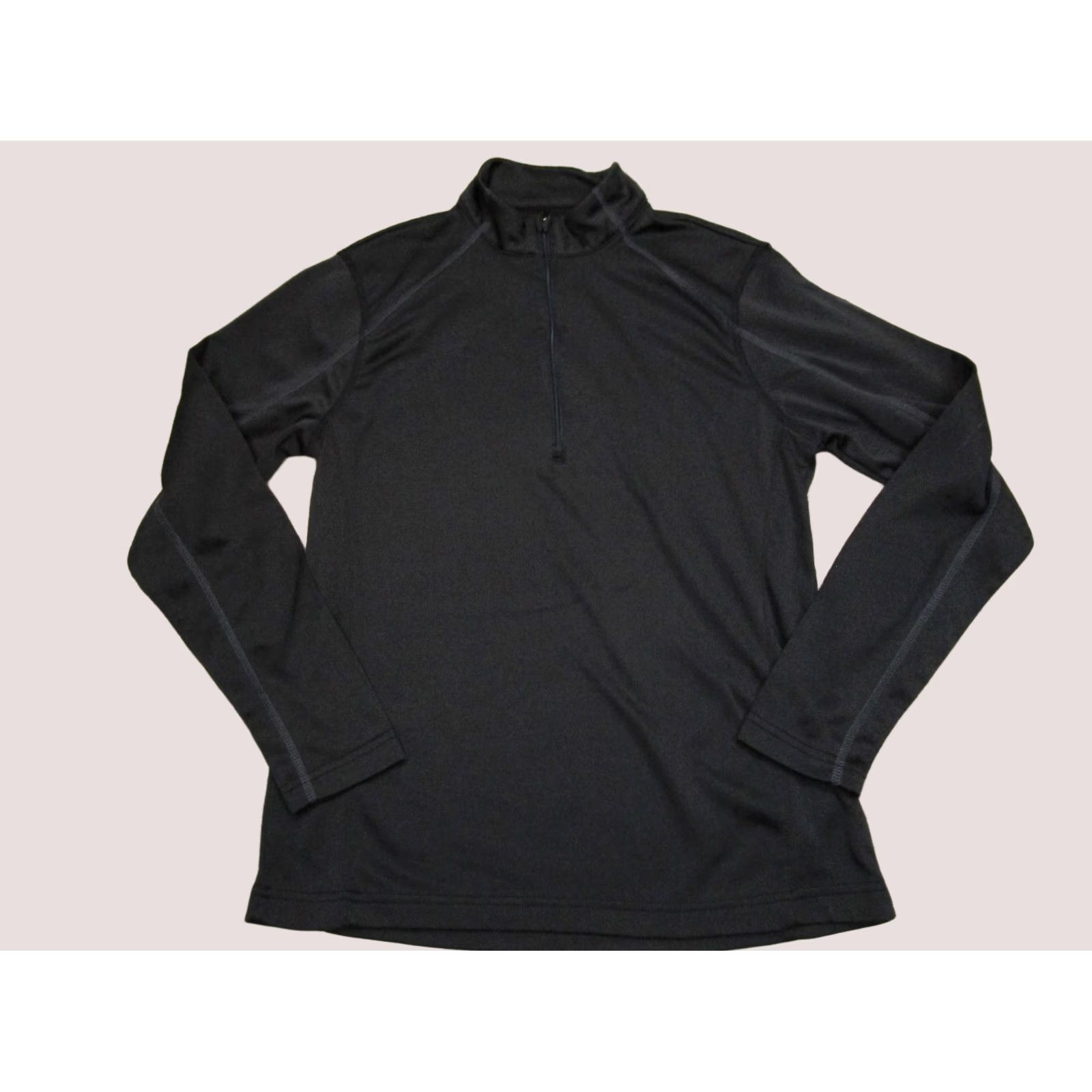 Spyder Spyder Pullover Men M Black 1/4 Zip Active Training Run Gym Knit Polyester Logo Regular Long Sleeve Vintage? No Size US M / EU 48-50 / 2 - 1 Thumbnail