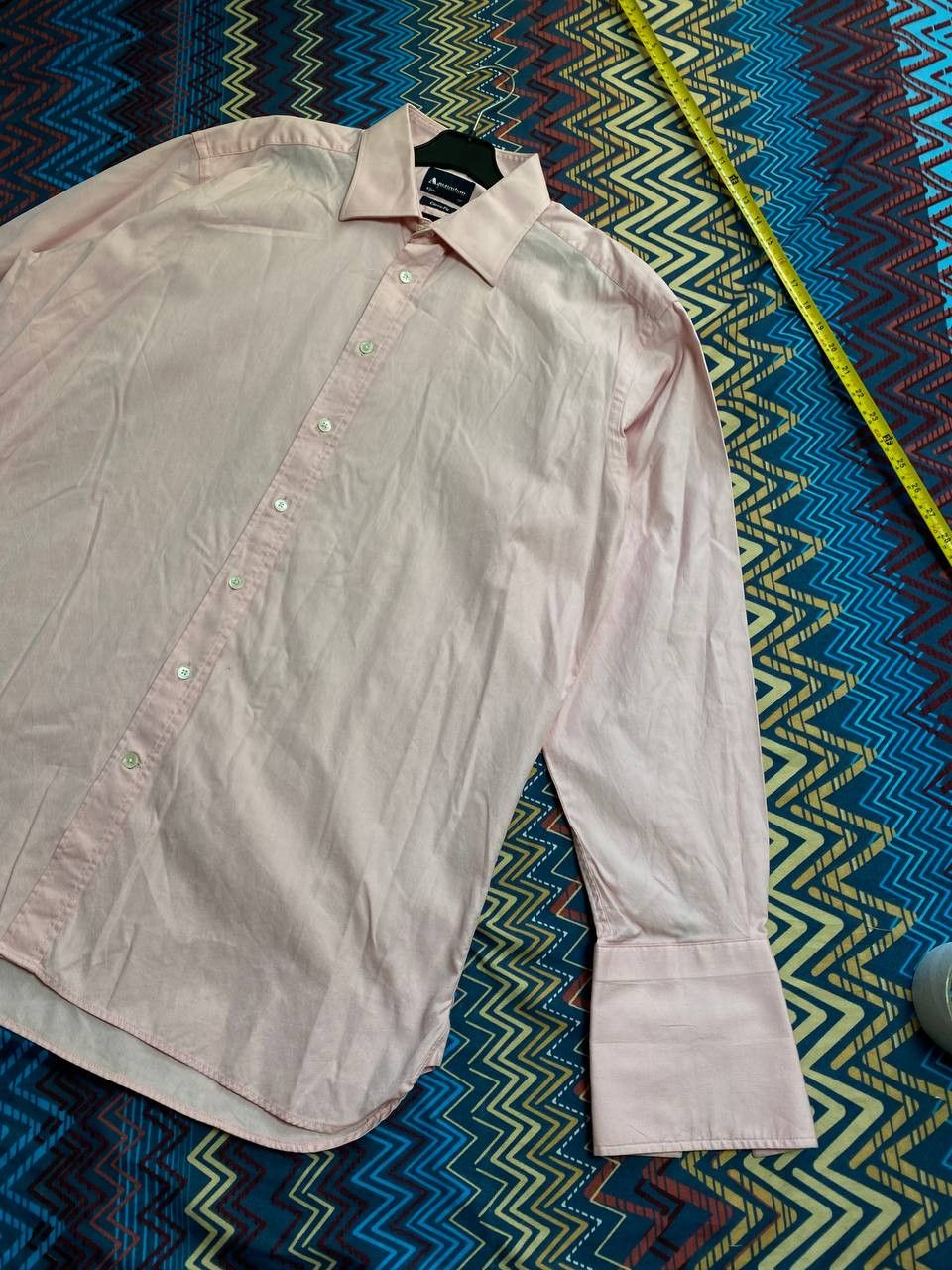 Aquascutum × Vintage Aquascatum London shirt cufflinks required Size US XXL / EU 58 / 5 - 12 Thumbnail