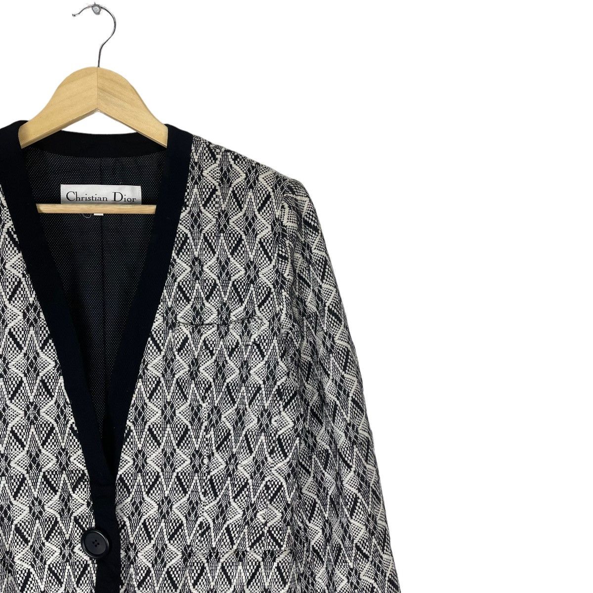 Christian Dior Monsieur ☀️CHRISTIAN DIOR POP ART SINGLE BUTTON JACKET Size M / US 6-8 / IT 42-44 - 4 Thumbnail