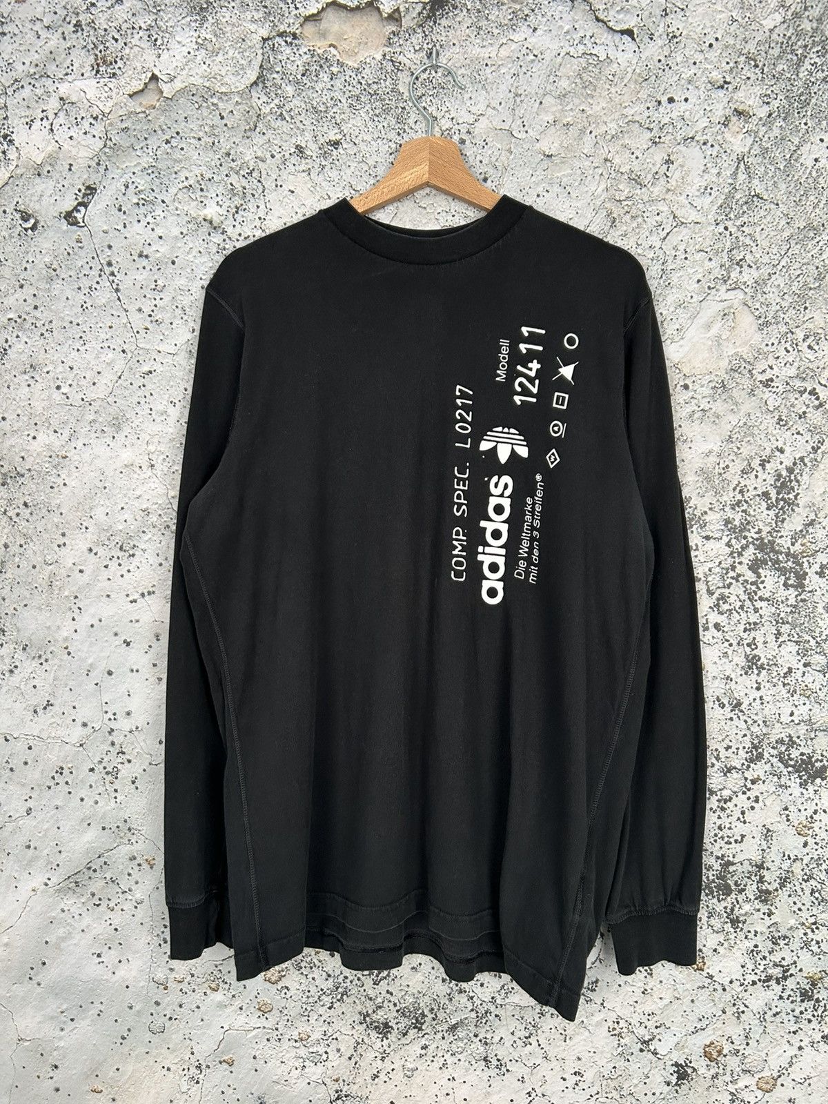 Adidas × Alexander Wang Adidas x Alexander Wang Longsleeve Streetwear Skate Rap Size US L / EU 52-54 / 3 - 1 Thumbnail