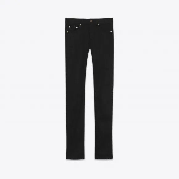 Saint Laurent Paris o1bcso1str1124 Skinny Jeans in Black Size US 27 - 1 Preview