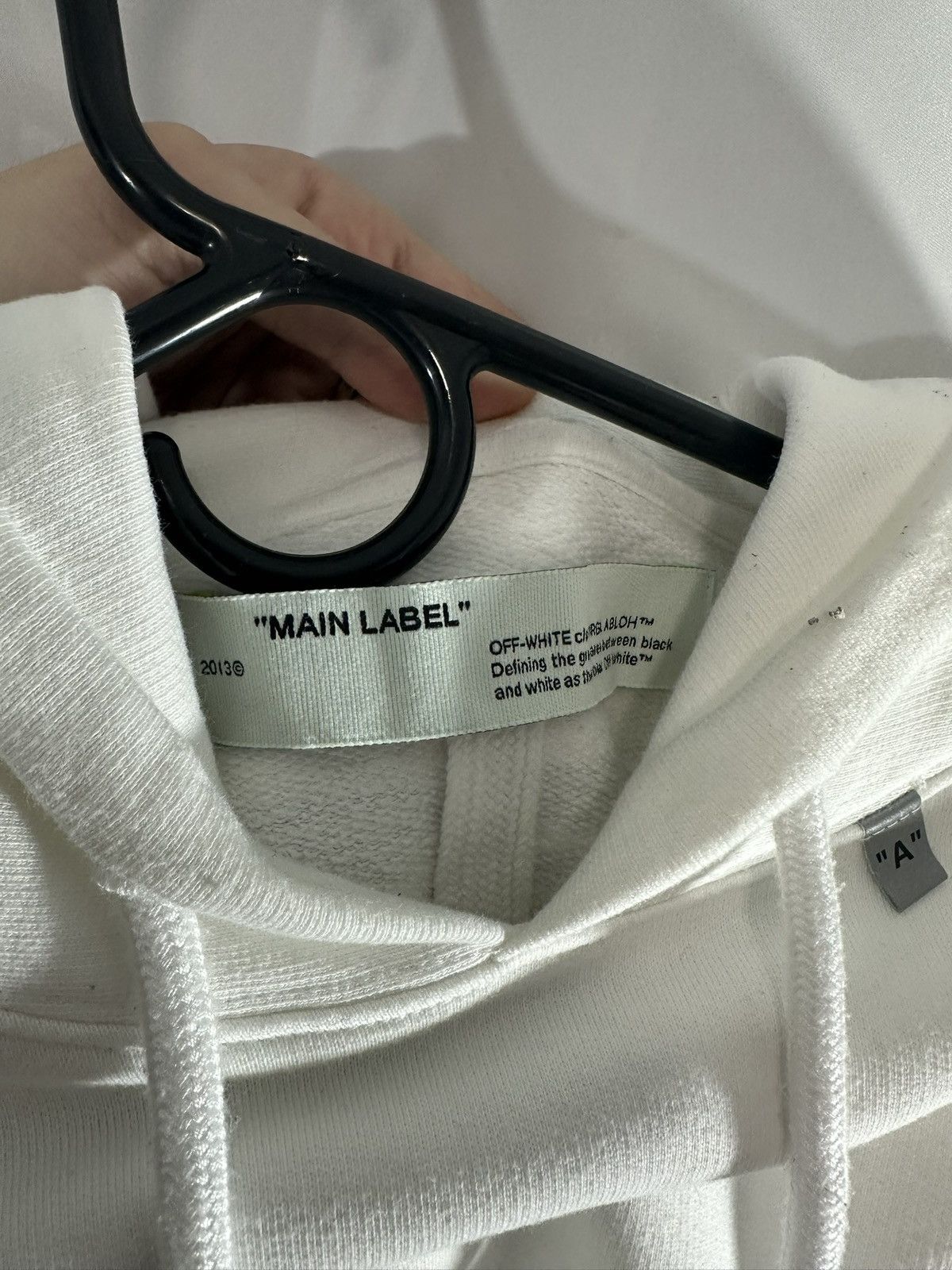 Off-White Off White Hoodie Size US S / EU 44-46 / 1 - 7 Thumbnail