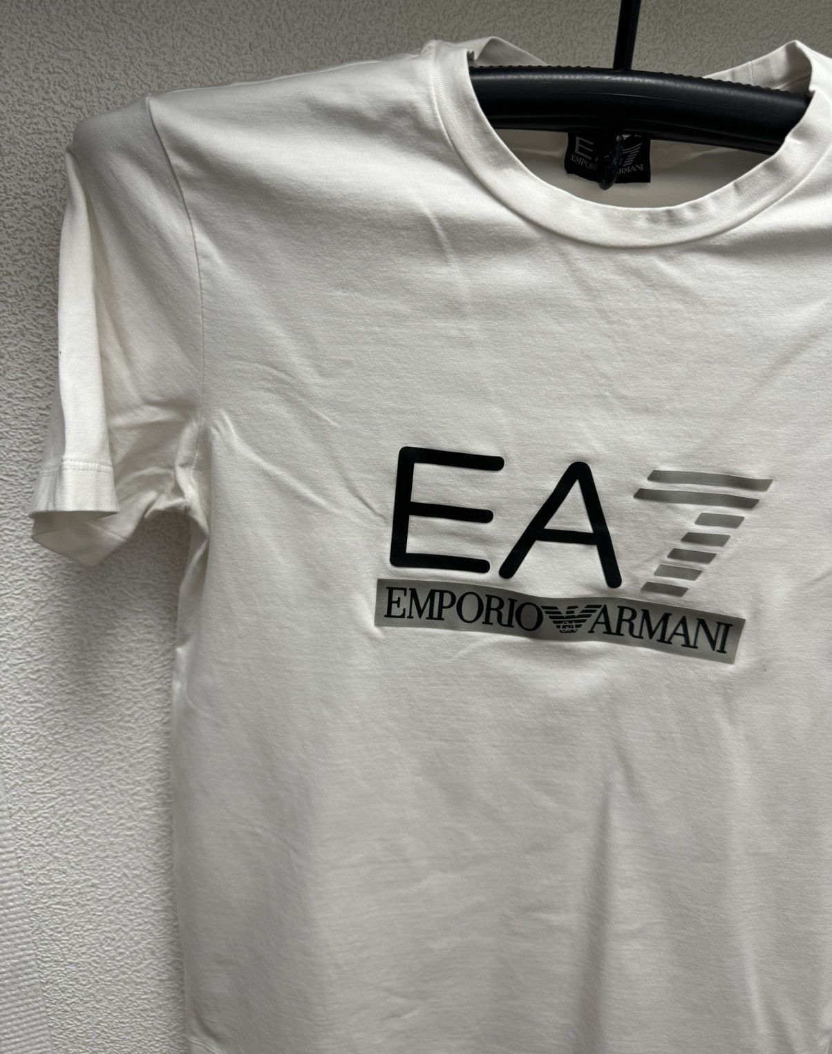 Emporio Armani Emporio Armani white t-shirt M sz Size US M / EU 48-50 / 2 - 2 Thumbnail