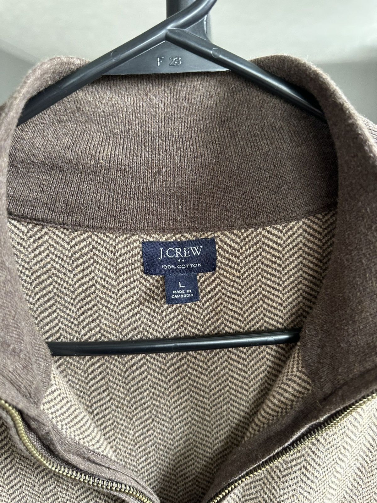 J.Crew J.Crew 1/4 Zip Sweater Size US L / EU 52-54 / 3 - 1 Thumbnail