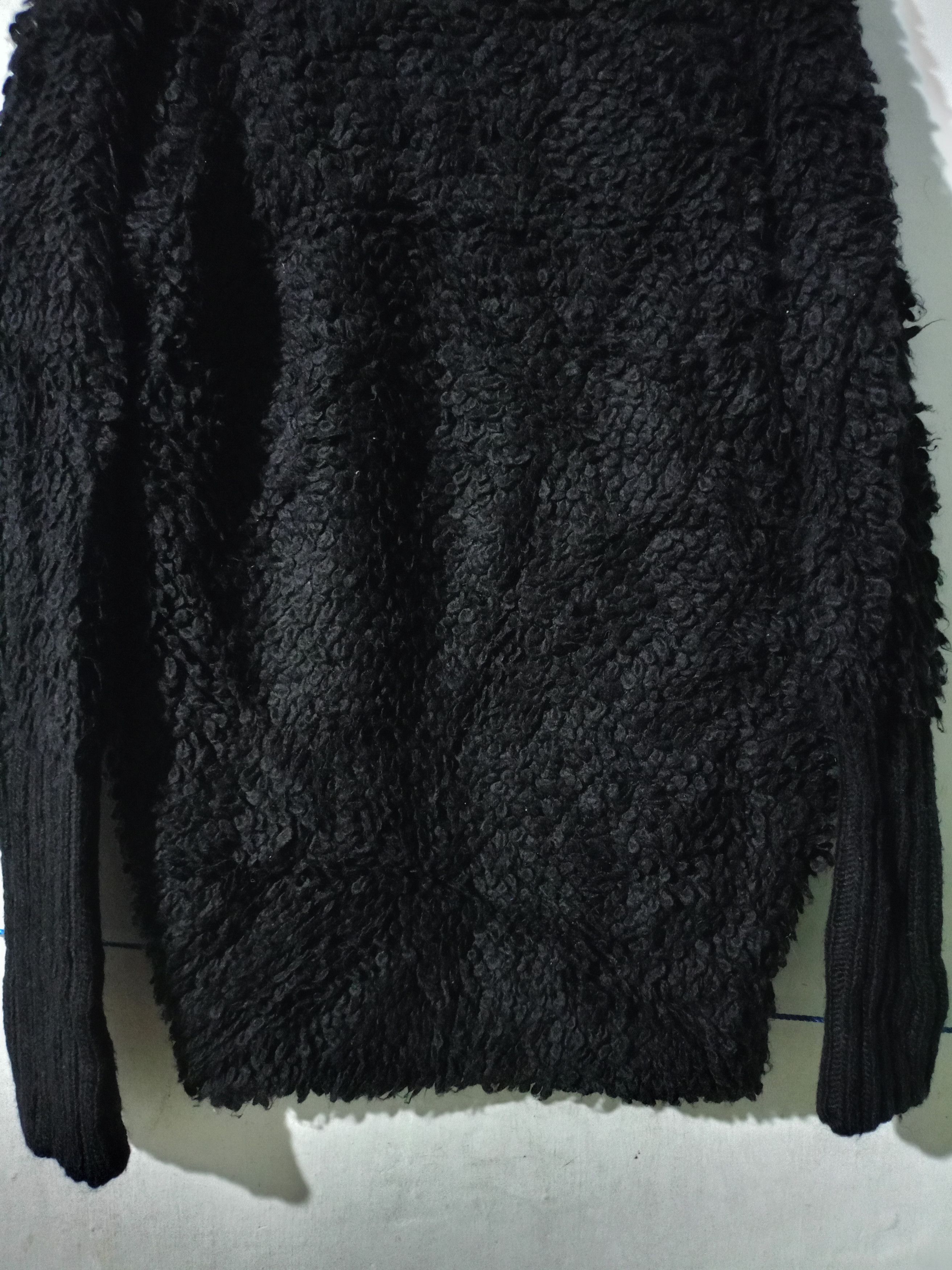 Diesel 2000s Diesel Black Knit Cardigan Size XS / US 0-2 / IT 36-38 - 6 Thumbnail
