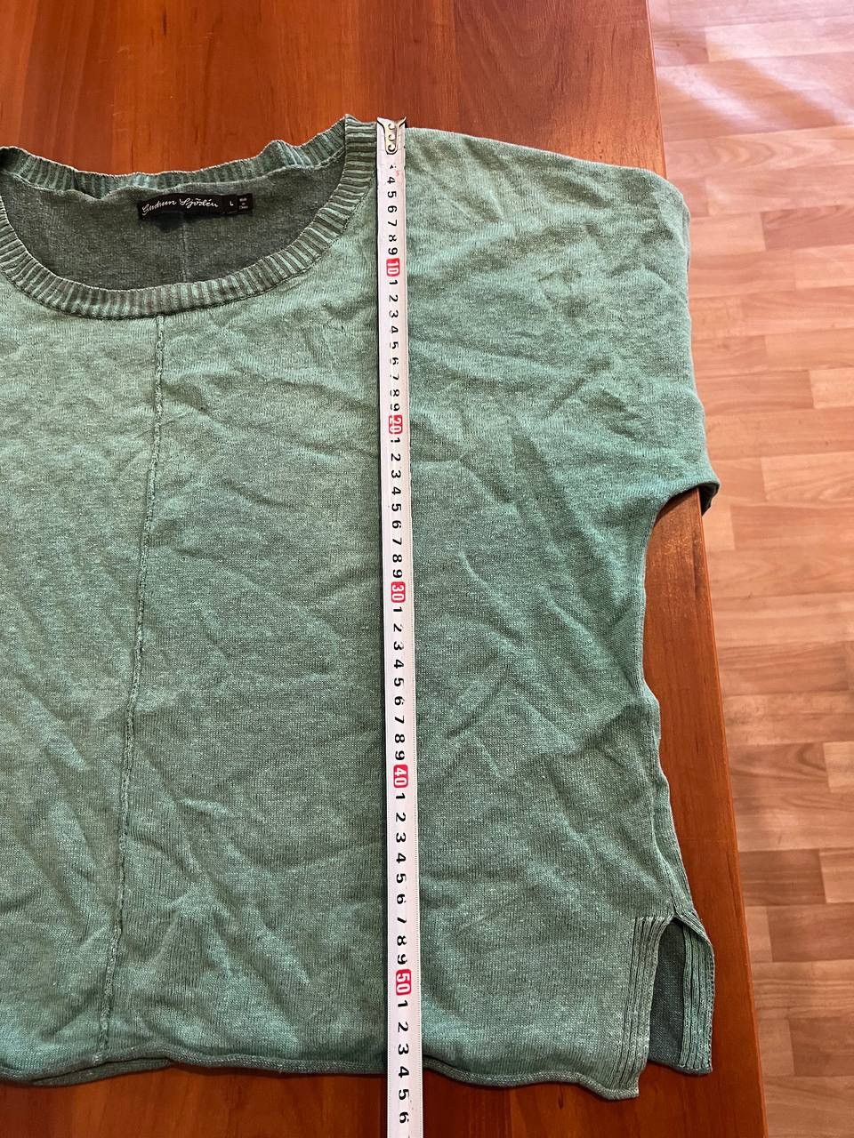 Gudrun Sjoden GUDRUN SJODEN ORGANIC LINE/COTTON TUNIC T SHIRT SIZE L Size L / US 10 / IT 46 - 14 Thumbnail