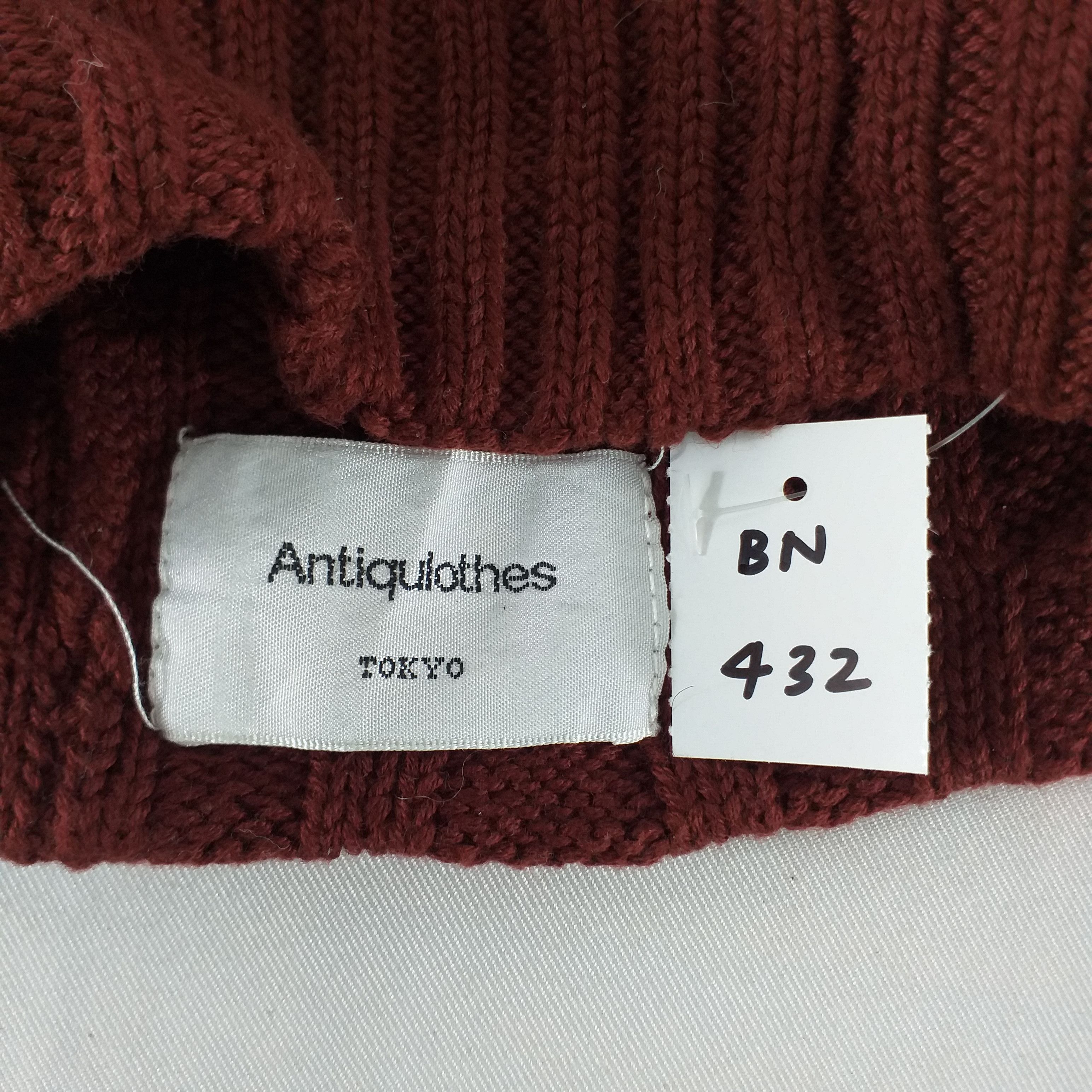 Japanese Brand Antiqulothes Plain Snow Cap Hat Beanie -BN432 Size ONE SIZE - 4 Thumbnail
