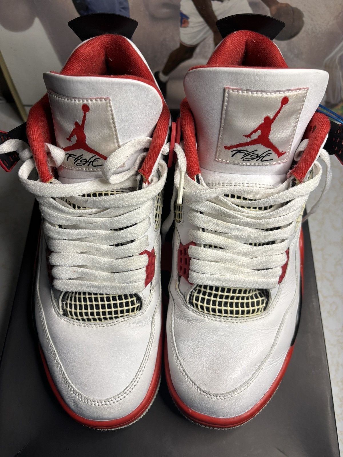Jordan Brand Jordan Retro 4 “Fire Red” 2020 Size US 9.5 / EU 42-43 - 2 Thumbnail