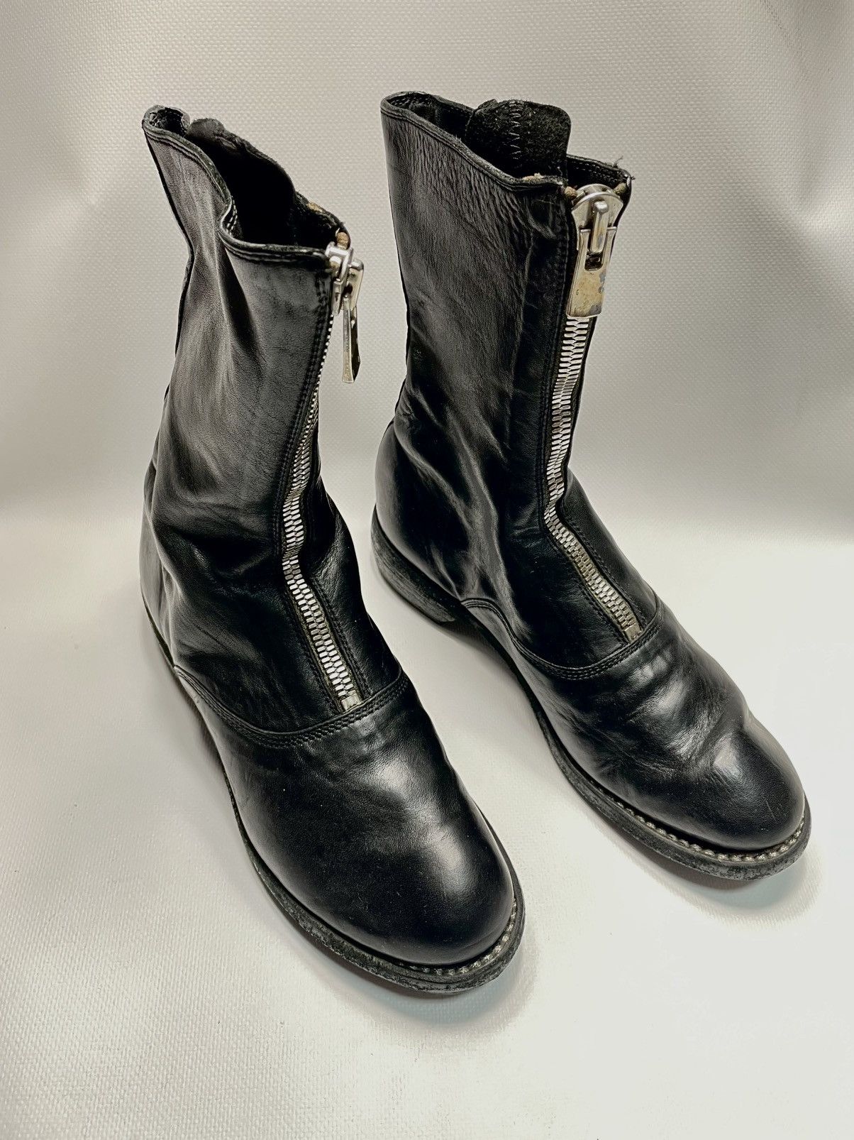 Guidi GUIDI PL2 FRONT ZIP HIGH TOP BOOTS Size US 7 / IT 37 - 2 Thumbnail