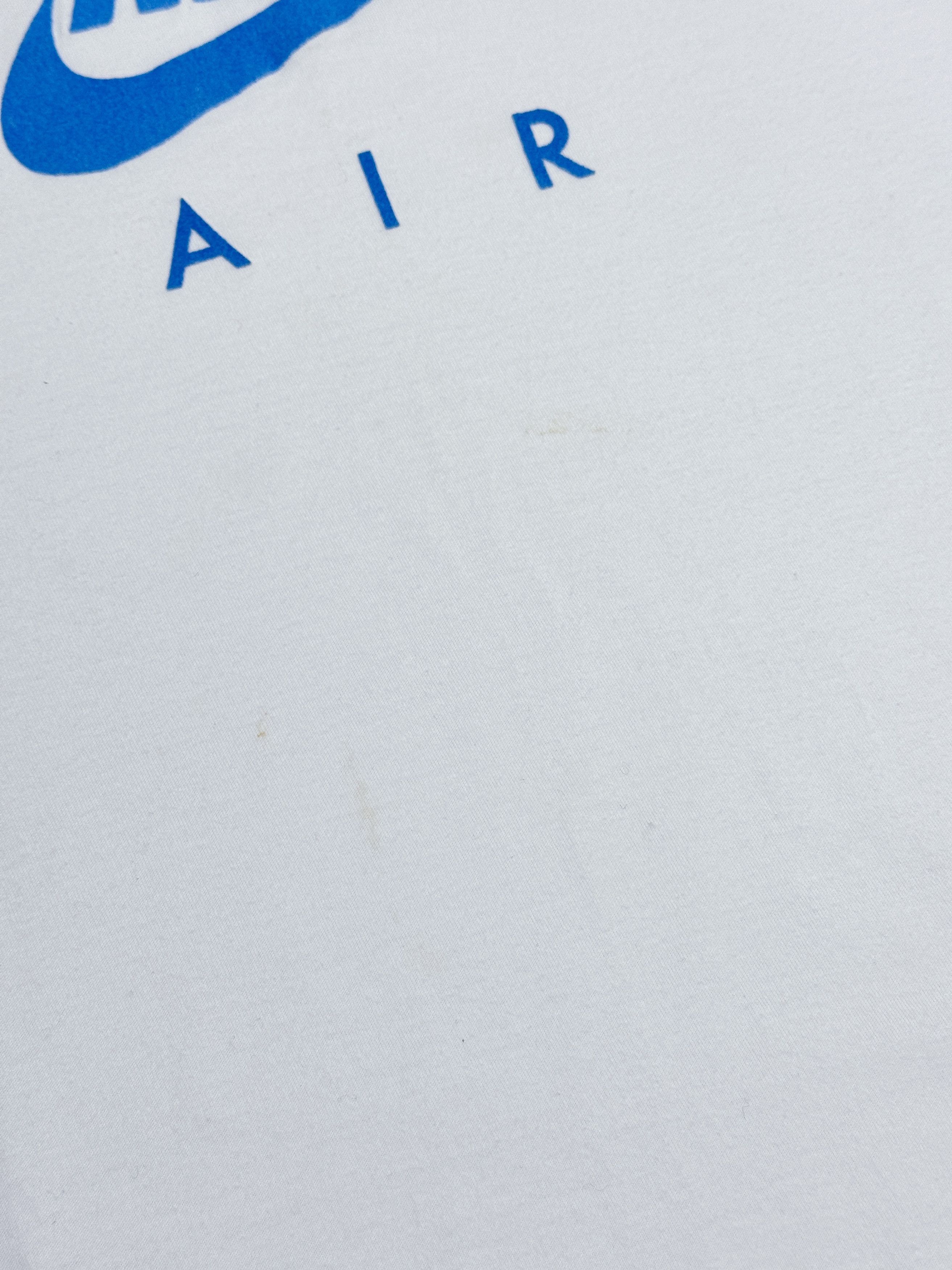 Nike × Vintage Y2K Nike Air T-Shirt Spellout Swoosh Logo Size US XL / EU 56 / 4 - 12 Thumbnail