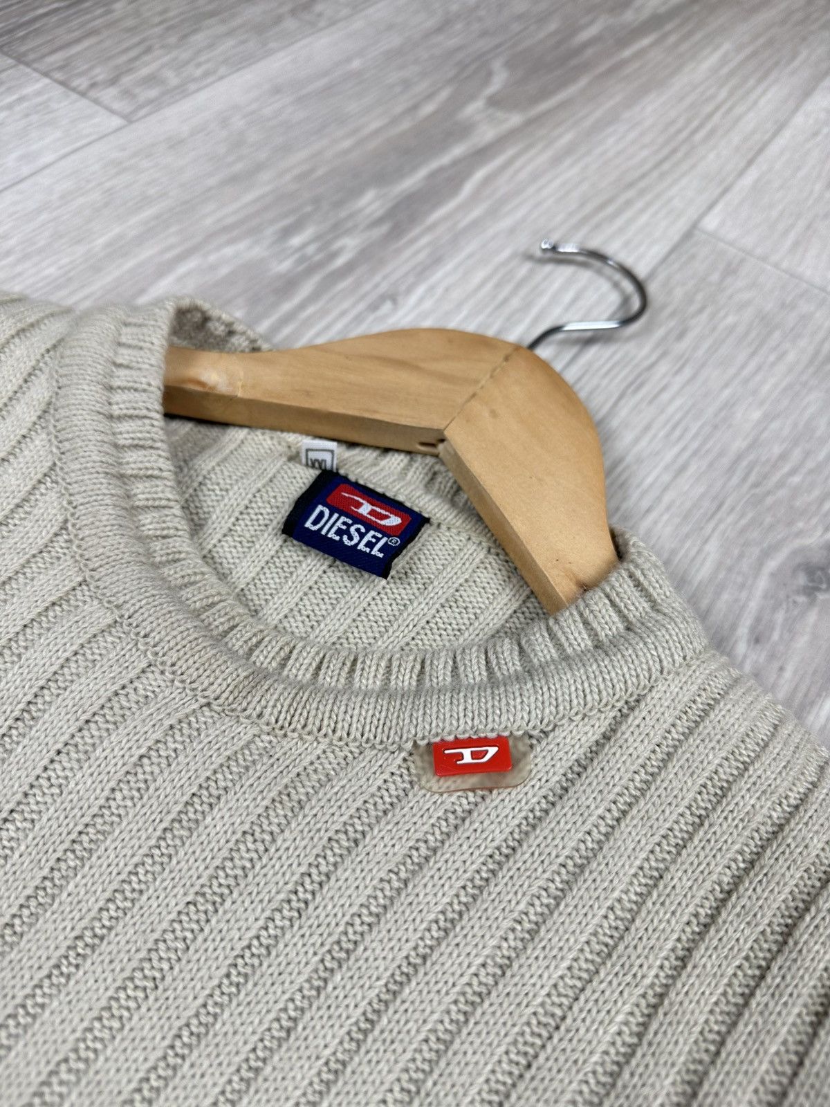 Diesel Vintage Diesel Big Logo Knit Sweater Size US S / EU 44-46 / 1 - 5 Thumbnail