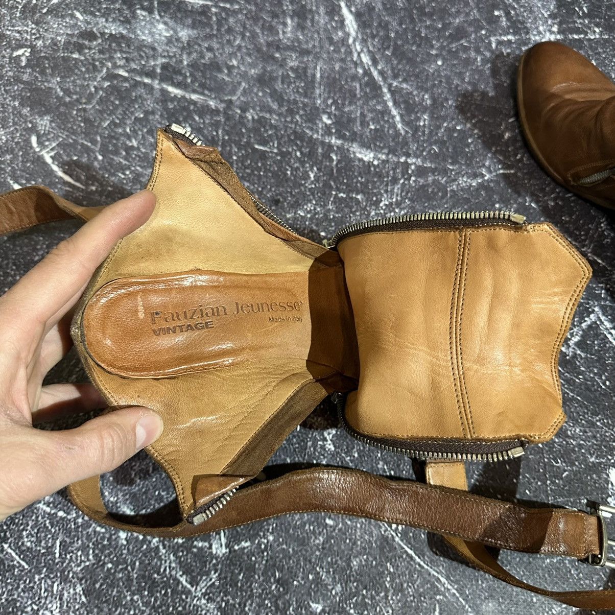 Other FAUZIAN JEUNESSE VINTAGE wmns Leather Cowboy boots 38.5 size Size US 8.5 / IT 38.5 - 17 Thumbnail