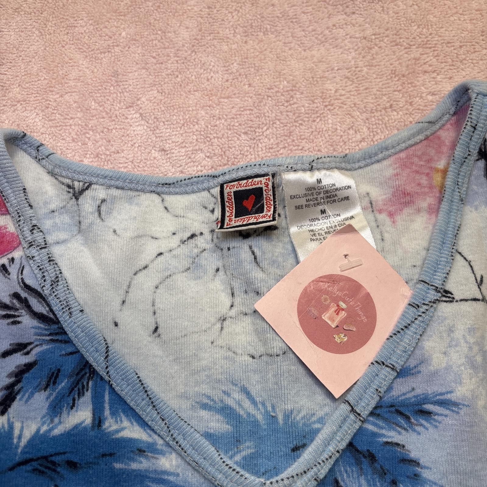 Other vintage beaded floral baby tee Size M / US 6-8 / IT 42-44 - 5 Thumbnail