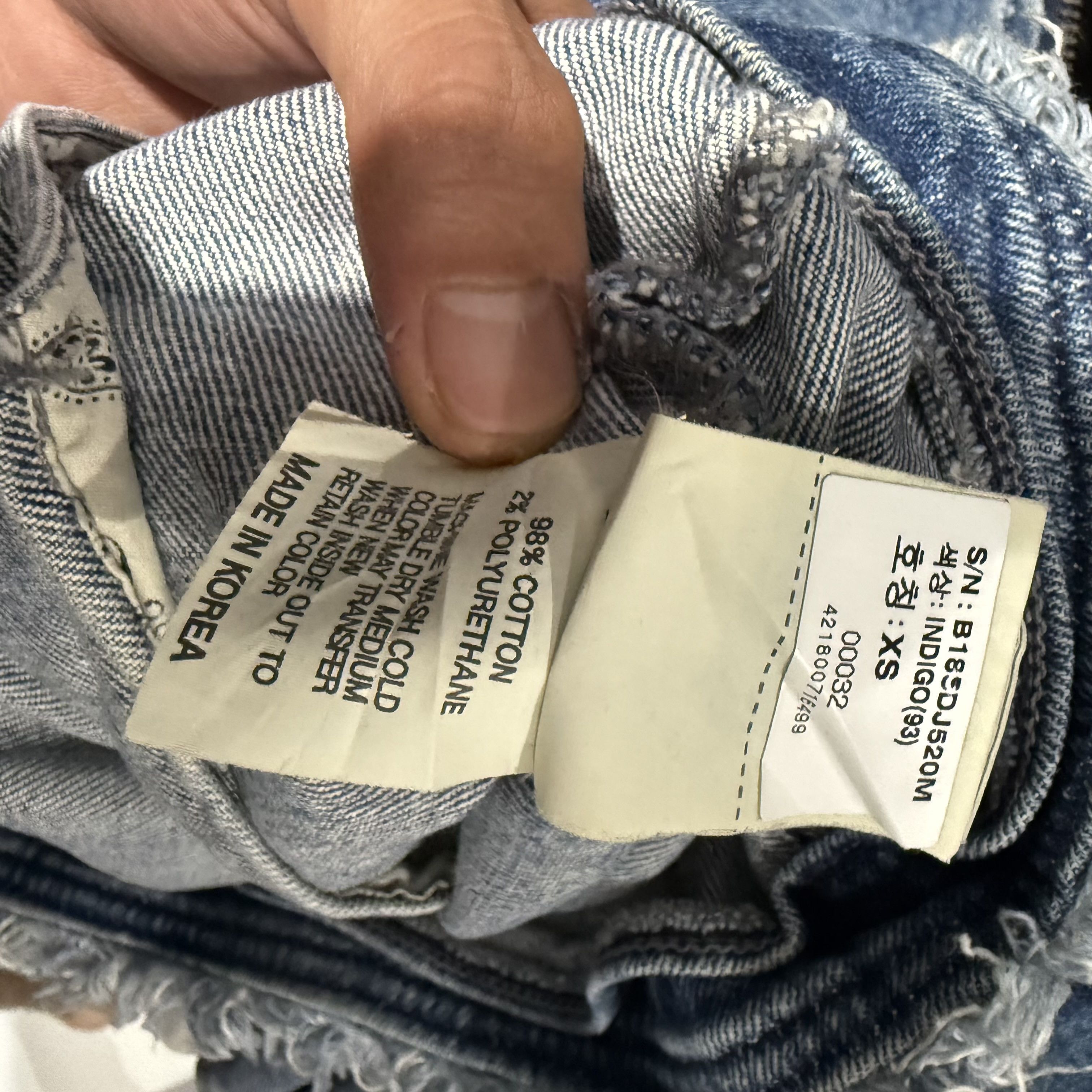Japanese Brand Buckaroo Denim Biker Jacket Size US XS / EU 42 / 0 - 8 Thumbnail