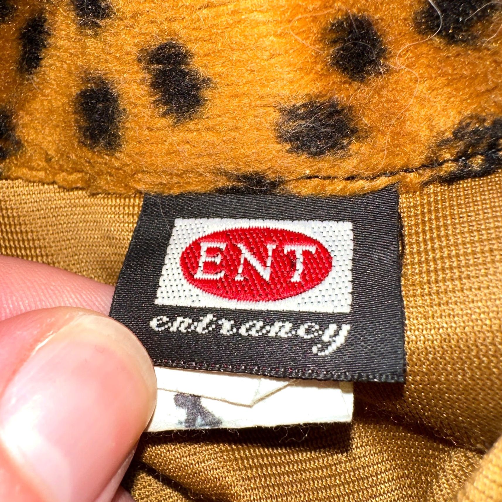 Vintage VTG ENT Jacket Womens Cheetah Outdoors 70s Rockabilly Long Coat Dressy M Orange Leopard Style Womens Size M / US 6-8 / IT 42-44 - 6 Thumbnail
