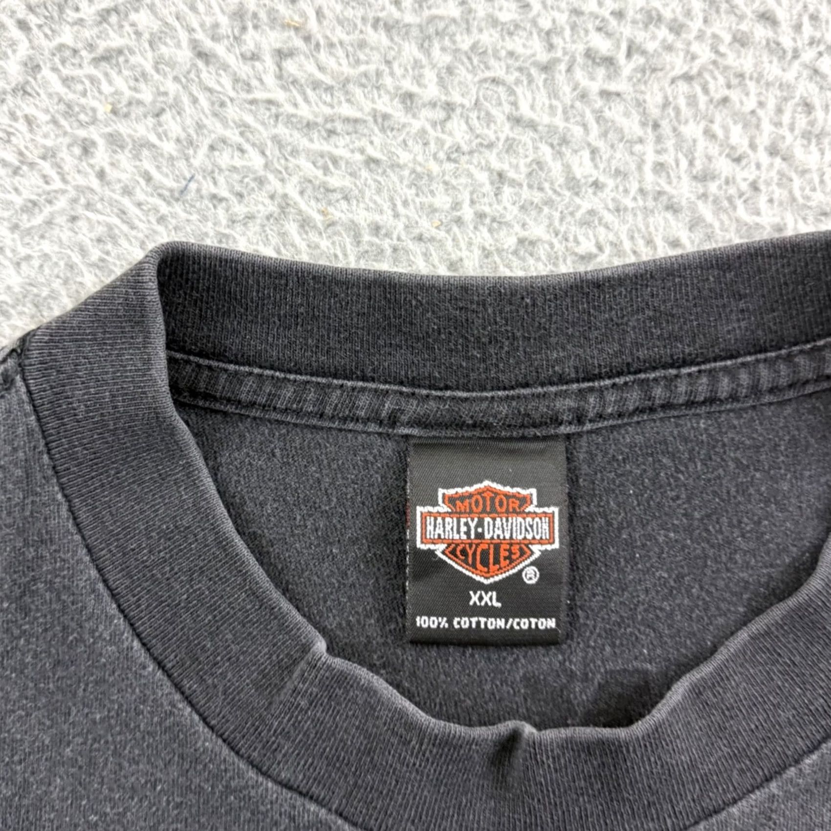 Harley Davidson VINTAGE Harley-Davidson Shirt Mens XL Black Biker Short Sleeve 90s Motorcycle Graphic Print Logo Size US XL / EU 56 / 4 - 6 Thumbnail