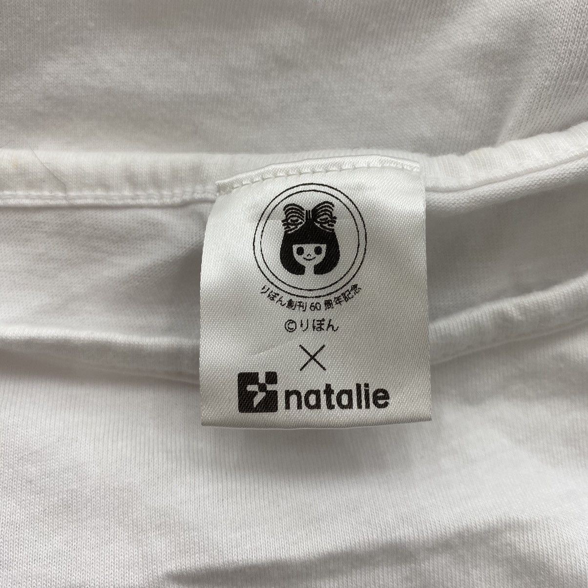 Other RIBBON NATALIE Japanese Anime Print White Short Sleeve Shirt Size M / US 6-8 / IT 42-44 - 4 Thumbnail