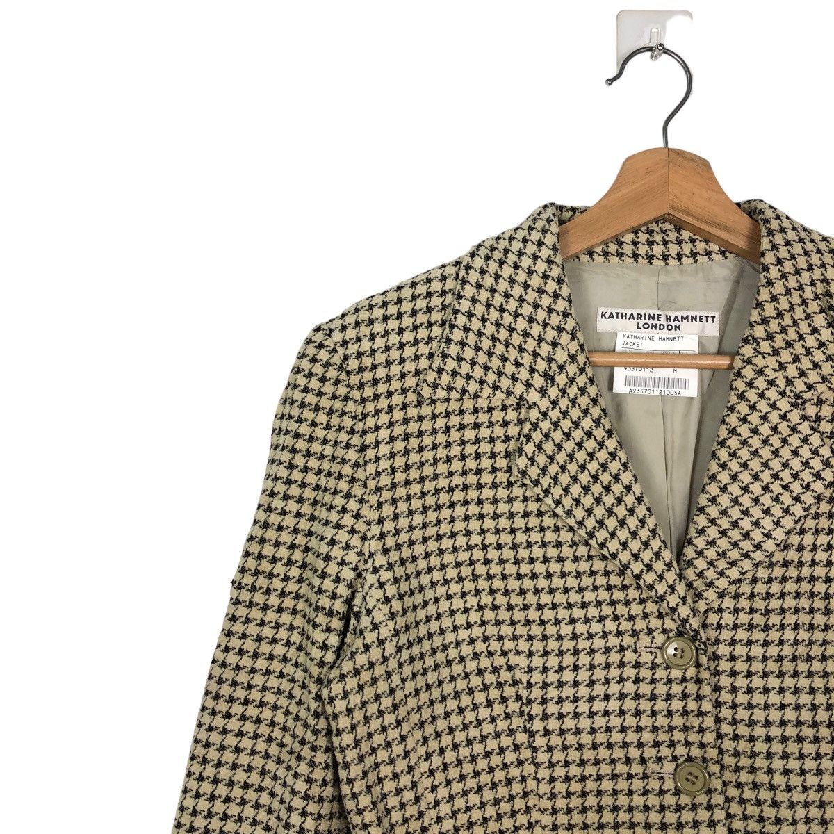 Japanese Brand 🔥90’s Double Breast Chore Jacket Tartan Design Size US M / EU 48-50 / 2 - 7 Thumbnail