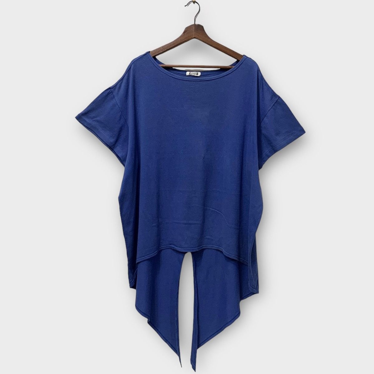 Issey Miyake 80s ISSEY MIYAKE PUNK GRAPHIC TSHIRT ASYMMETRIC BIG LOGO Size US XXL / EU 58 / 5 - 3 Thumbnail