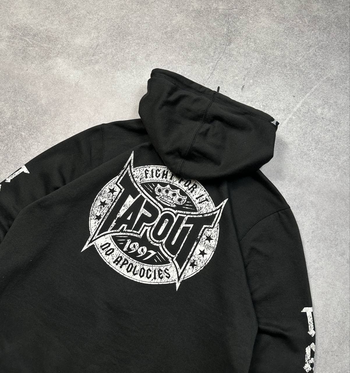 Tapout Vintage Tapout Zip Hoodie, Size XL – Bold & Sporty Streetwea Size US XL / EU 56 / 4 - 6 Thumbnail