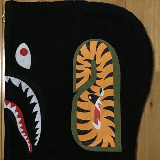 Bape × Nigo BAPE Leopard camo shark full zip hoodie a bathing ape NIGO Size US XL / EU 56 / 4 - 5 Thumbnail