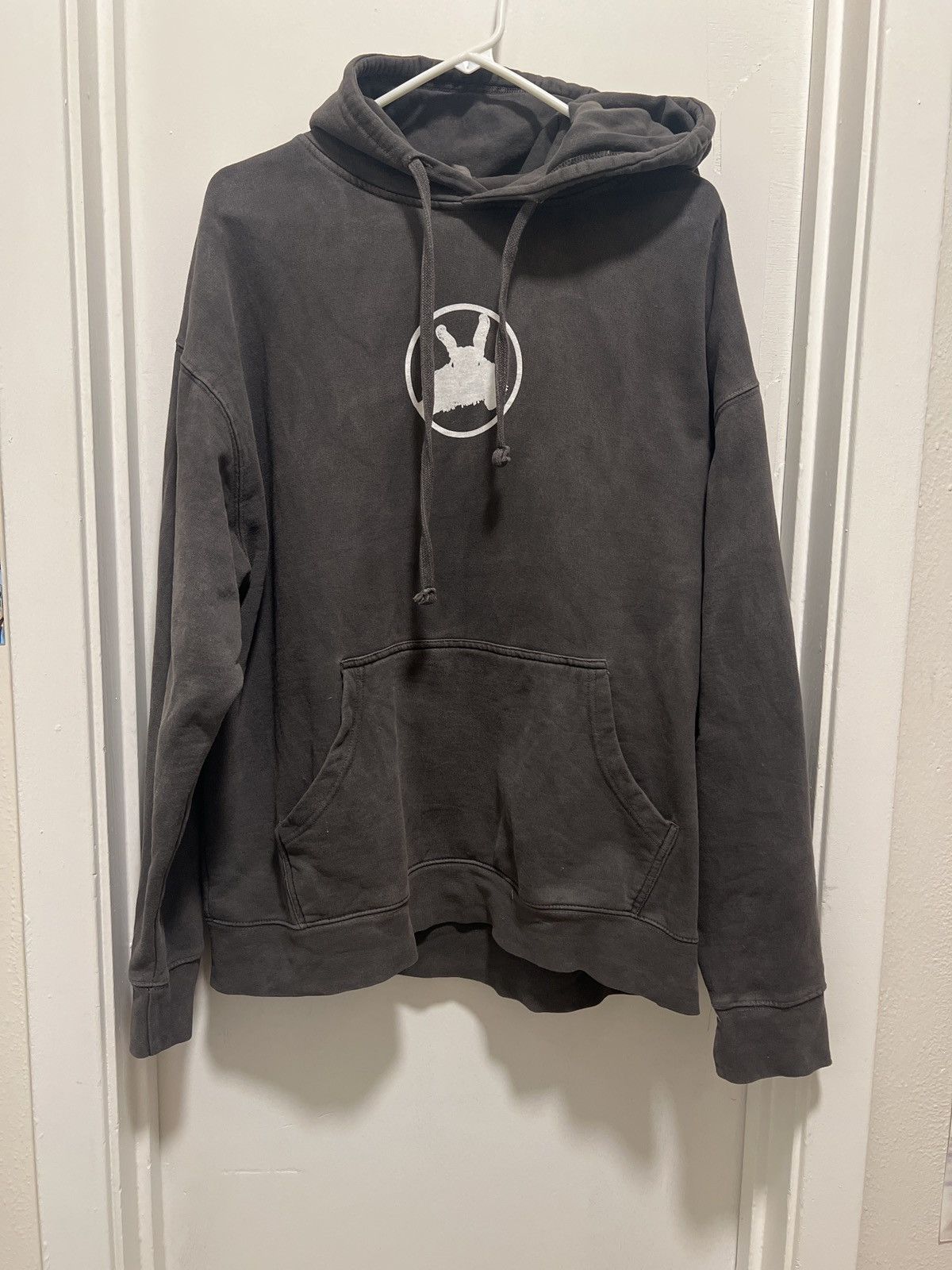 Pre-owned Basketcase Gallery Thumper (aphex Twin) Hoodie In Black