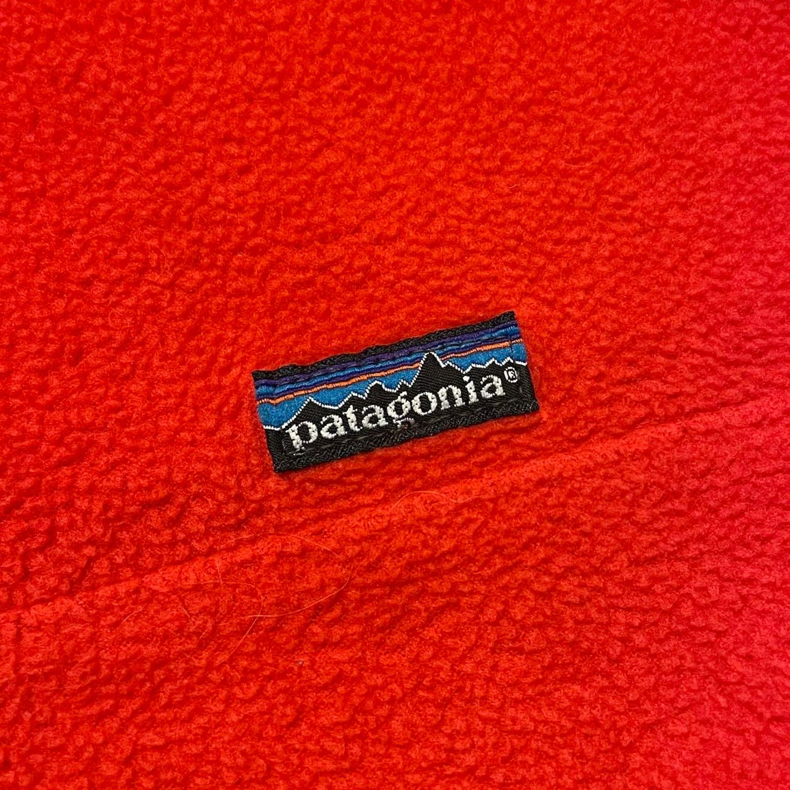 Patagonia VTG 1980s Patagonia Red Synchilla USA Heavy pullover Fleece Size S / US 4 / IT 40 - 6 Thumbnail