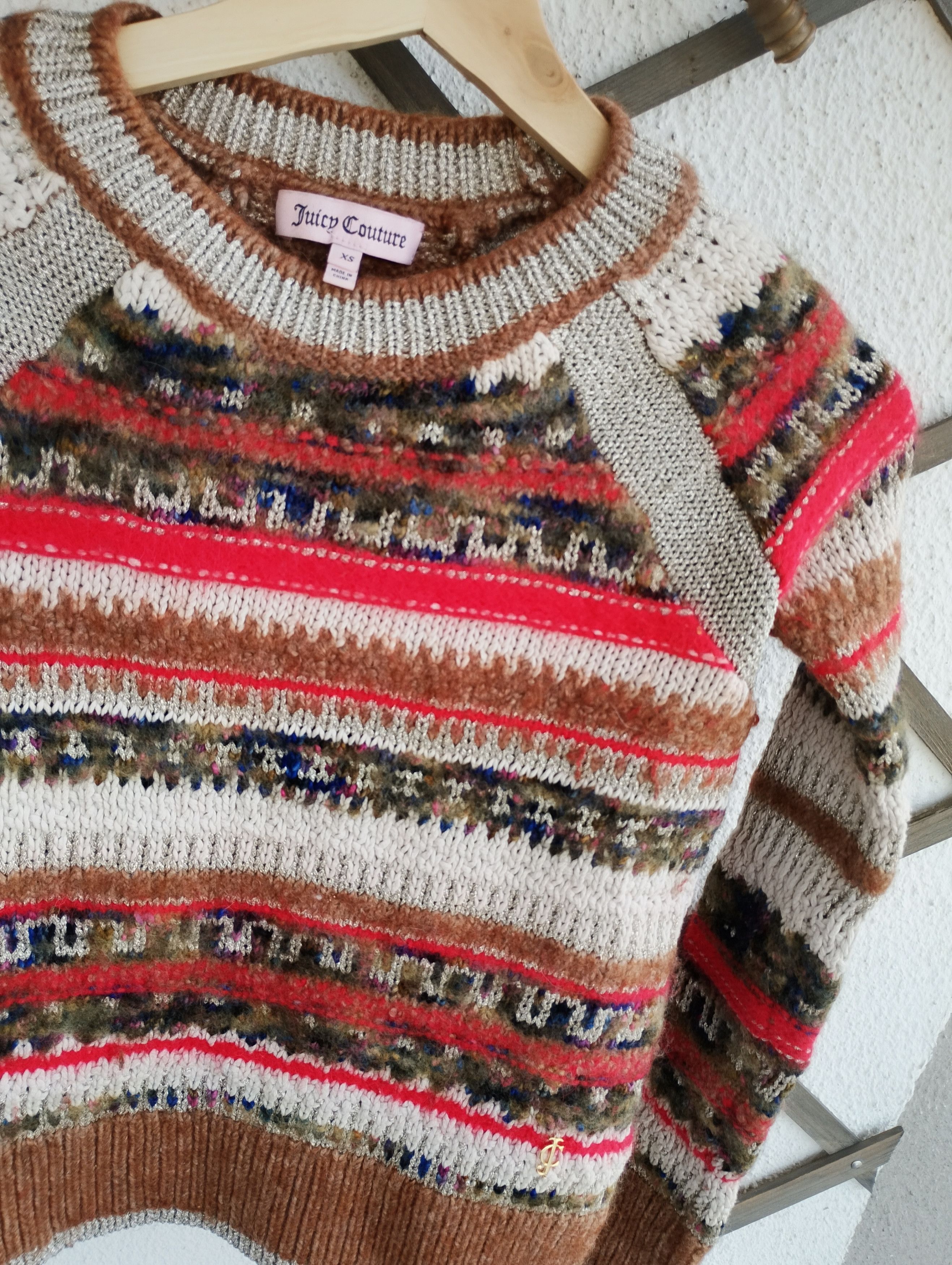 Juicy Couture Juicy Couture Sweater Wool Angora Alpaca Blend sz XS/S Size XS / US 0-2 / IT 36-38 - 3 Thumbnail
