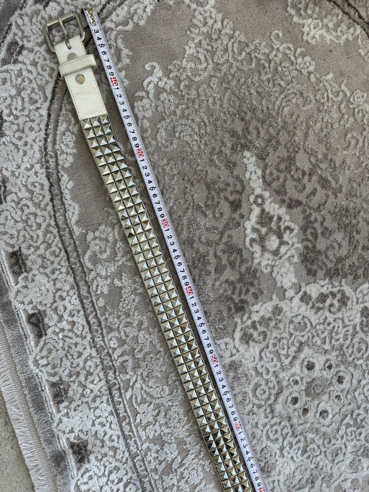 Japanese Brand 00’s NUMBER NINE STYLE DRAGON LEATHER RARE Y2K BELT VINTAGE Size ONE SIZE - 4 Thumbnail