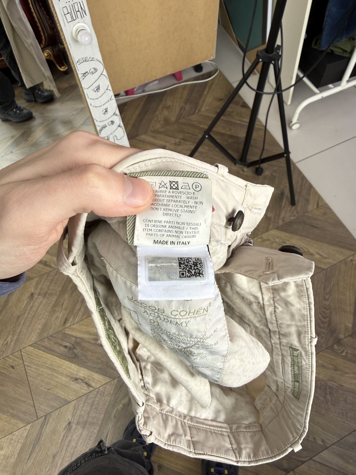 Jacob Cohen Vintage Jacob Cohen Academy Bobby Men’s Chino Pants Trousers Size US 34 / EU 50 - 15 Thumbnail