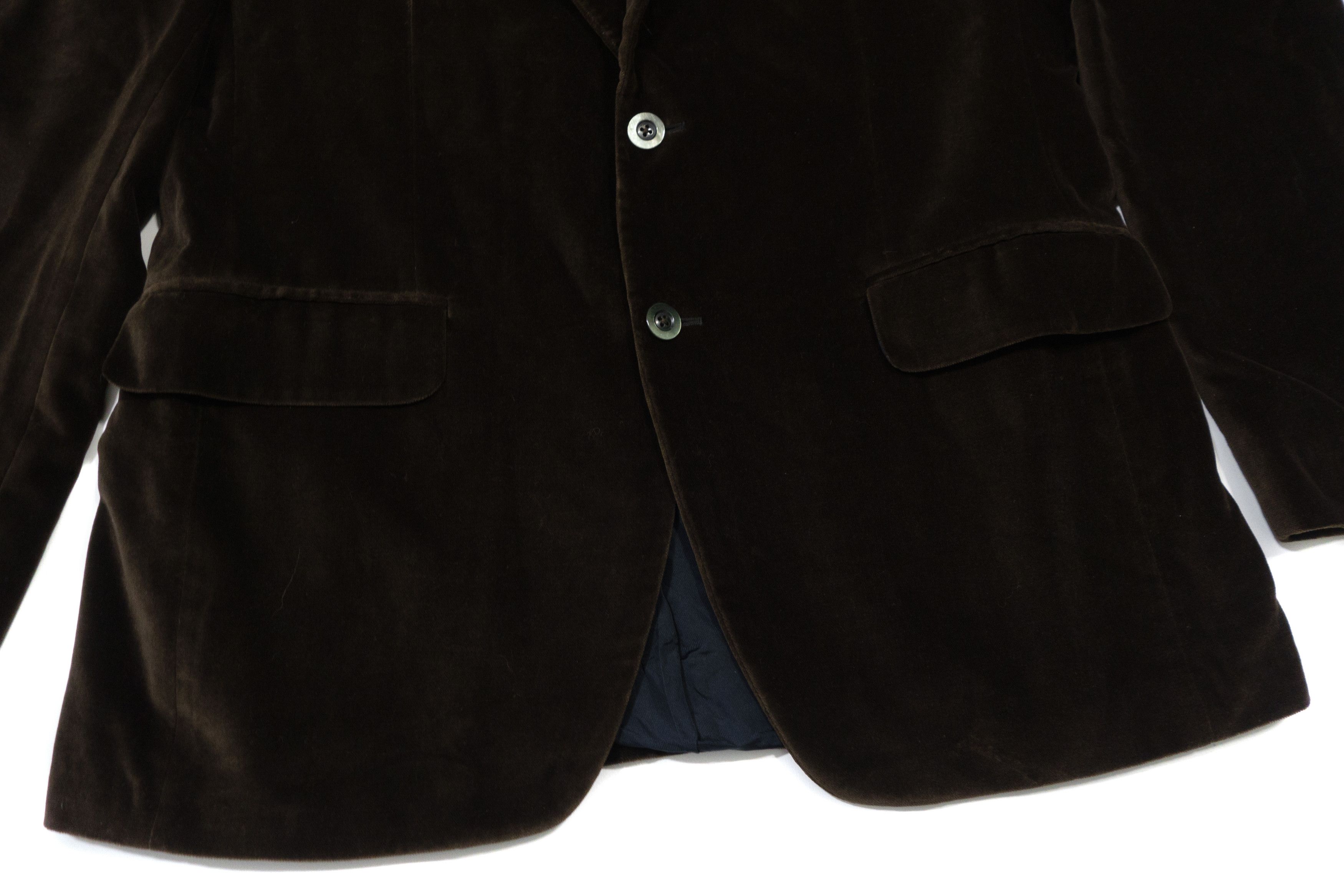 Boglioli Cotton Velvet K-Jacket Blazer Size 44R - 4 Thumbnail