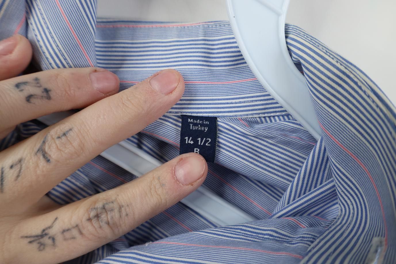 Vineyard Vines New Vineyard Vines Striped French Cuff Collared Button Shirt Size US M / EU 48-50 / 2 - 10 Thumbnail
