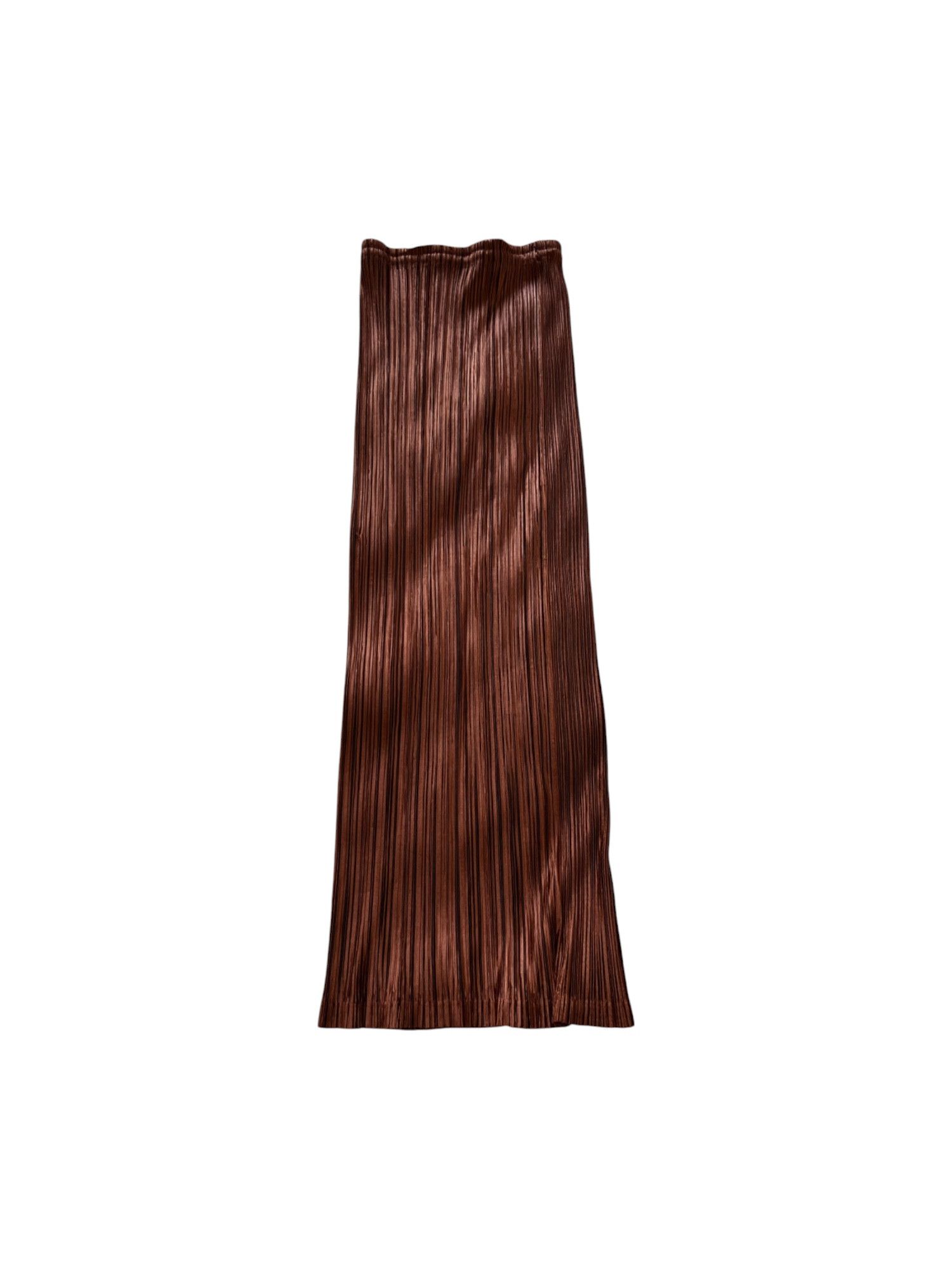 Issey Miyake Issey Miyake pleats please brown skirt Size 25" / US 0 / IT 36 - 1 Thumbnail