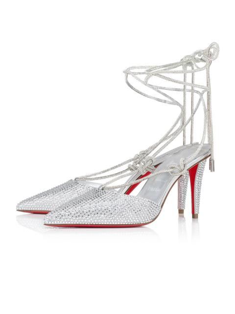 Christian Louboutin astrid lace strass silver Size US 9.5 / IT 39.5 - 1 Preview