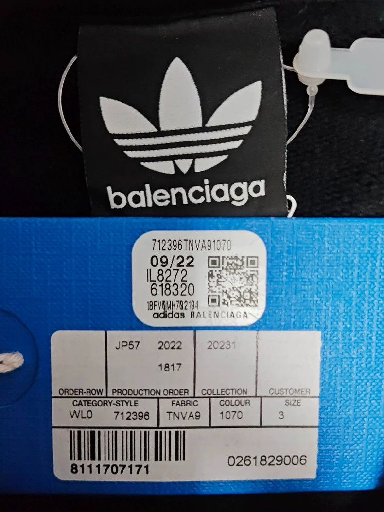 Balenciaga Balenciaga 23ss Show Co-Branded Embroidered Logo Hoodie 250 Size US L / EU 52-54 / 3 - 5 Thumbnail