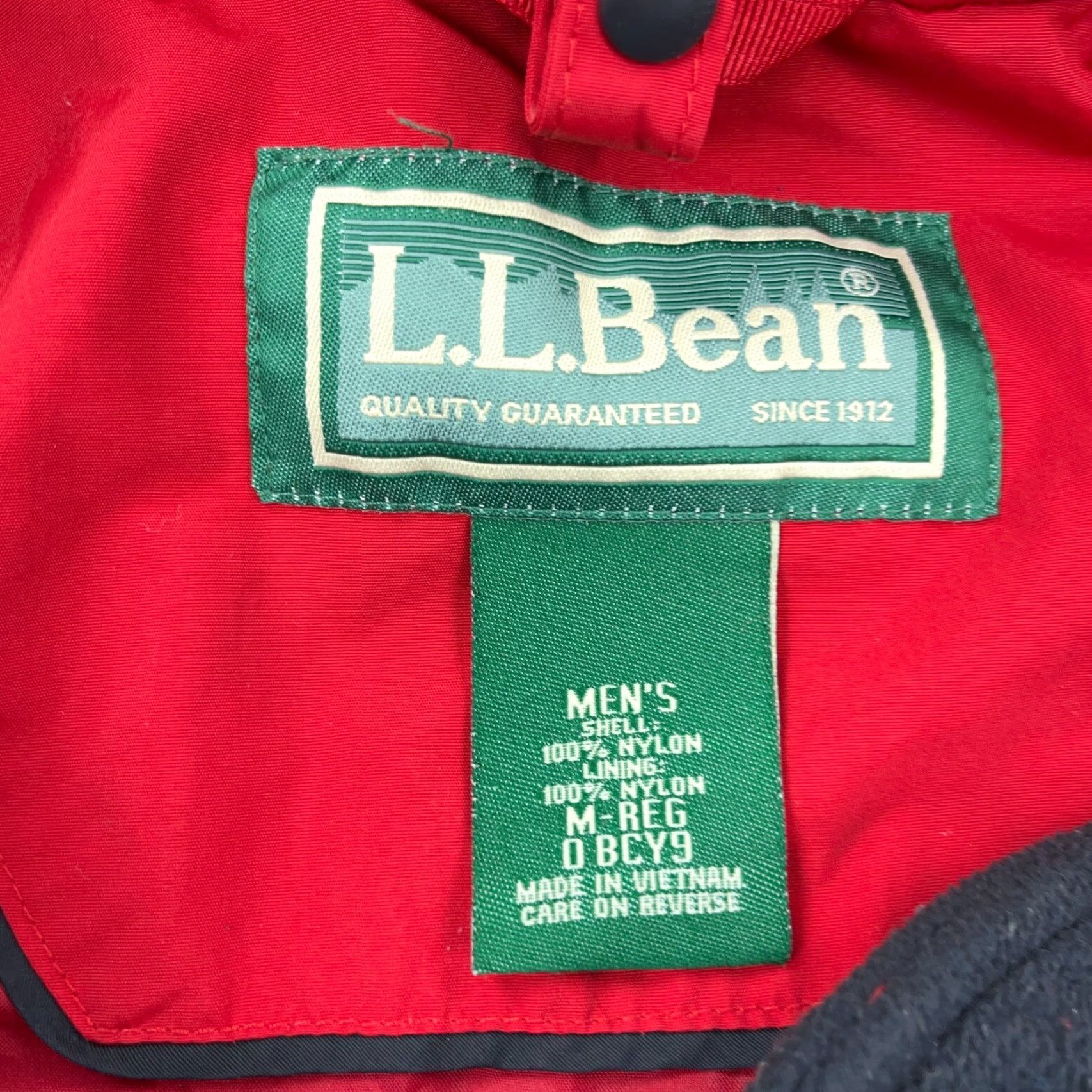 Vintage VINTAGE LL Bean Jacket Men Medium Red Parka Interchange All Weather Shell Fleece Lined Size US M / EU 48-50 / 2 - 3 Thumbnail