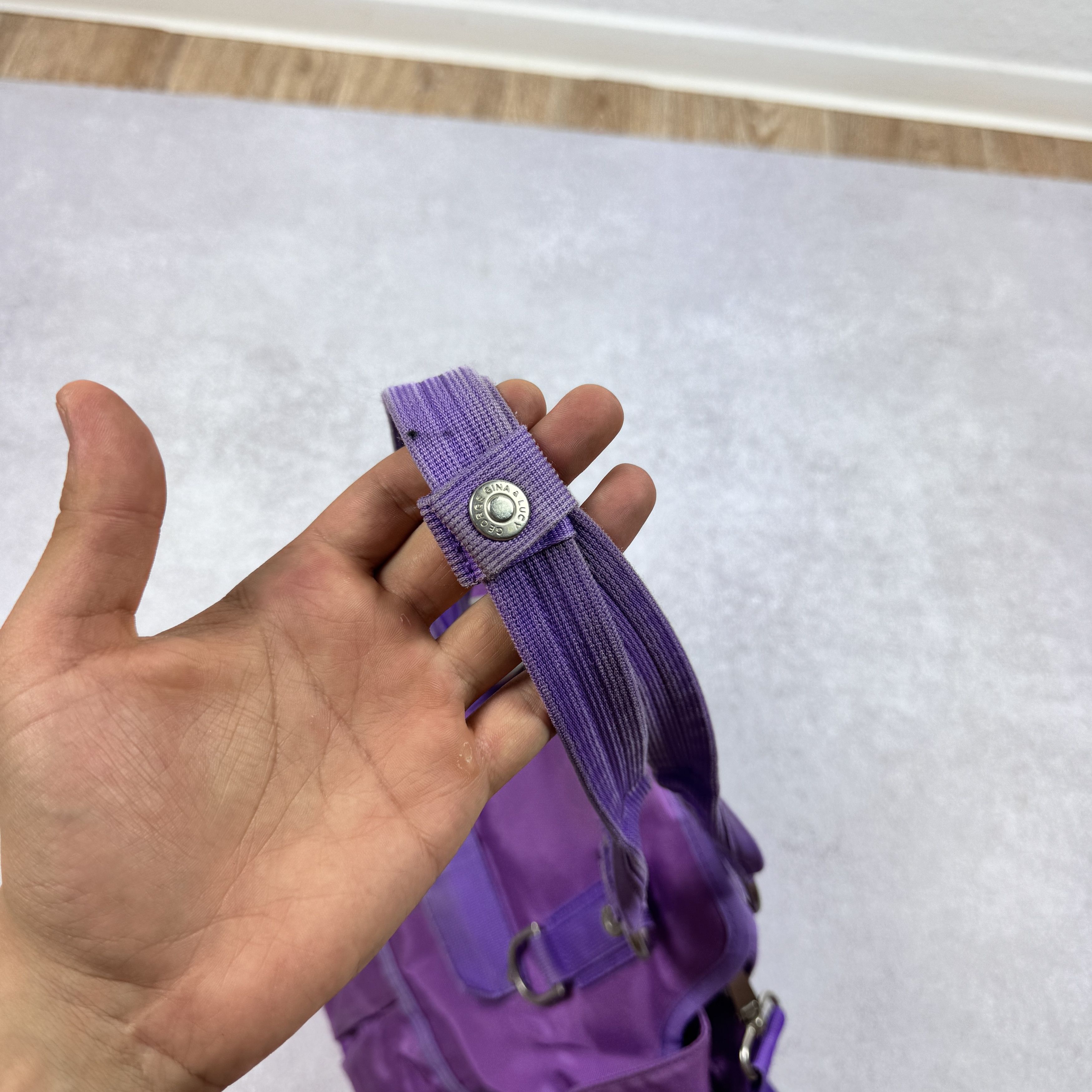 George Gina & Lucy George Gina & Lucy She Said He Said Purple Y2K Handle Bag Size ONE SIZE - 9 Thumbnail