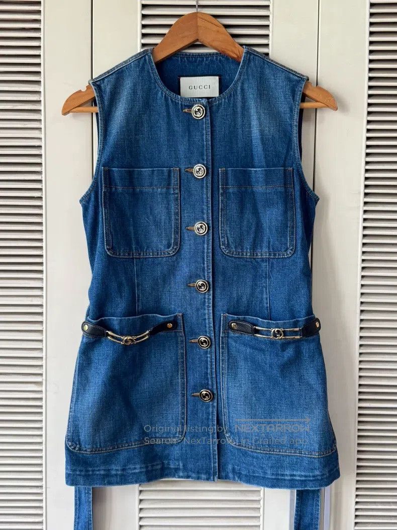 Gucci Denim vest