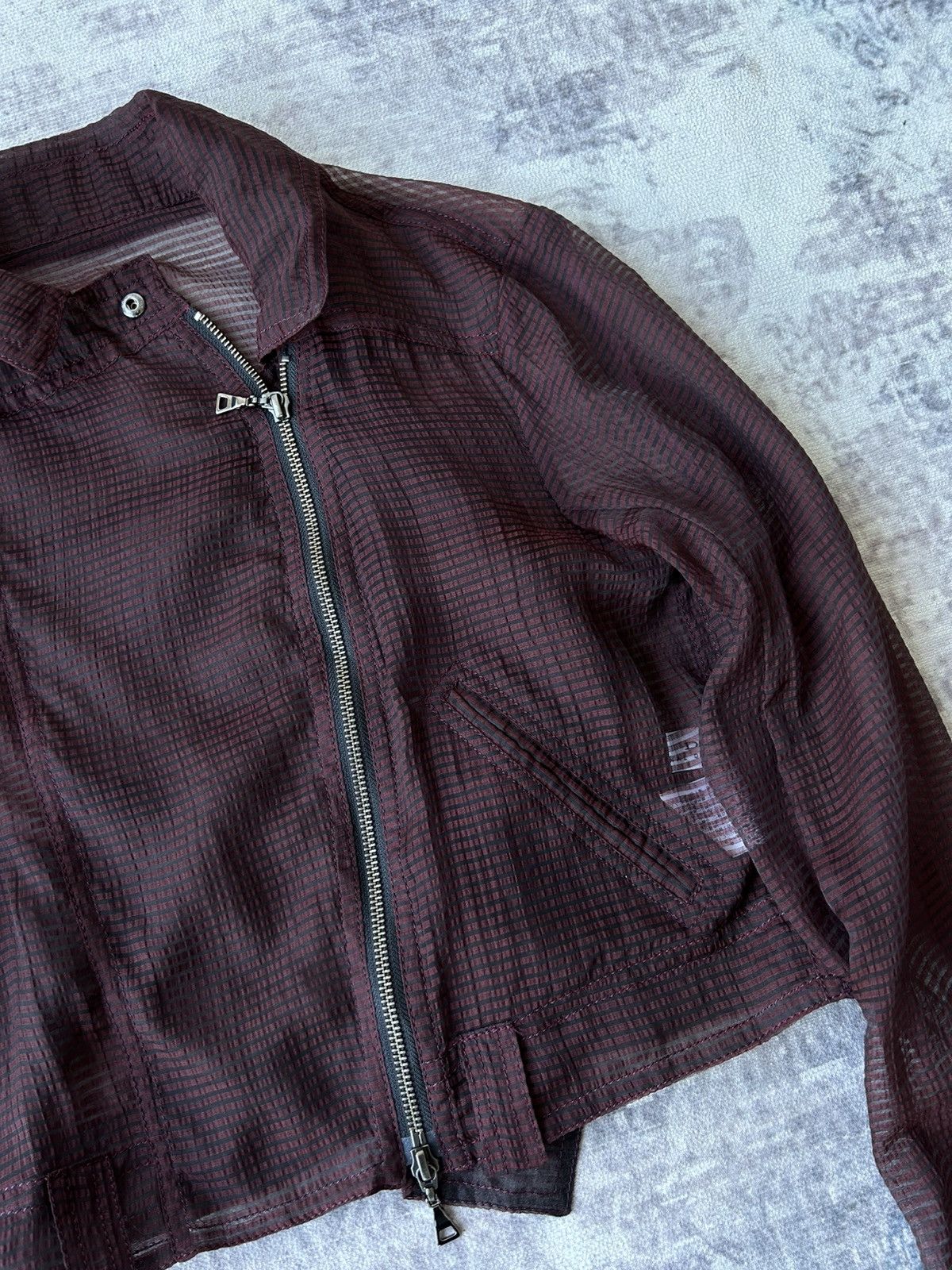 If Six Was Nine Fishnet Cropped Jacket Size US XS / EU 42 / 0 - 6 Thumbnail