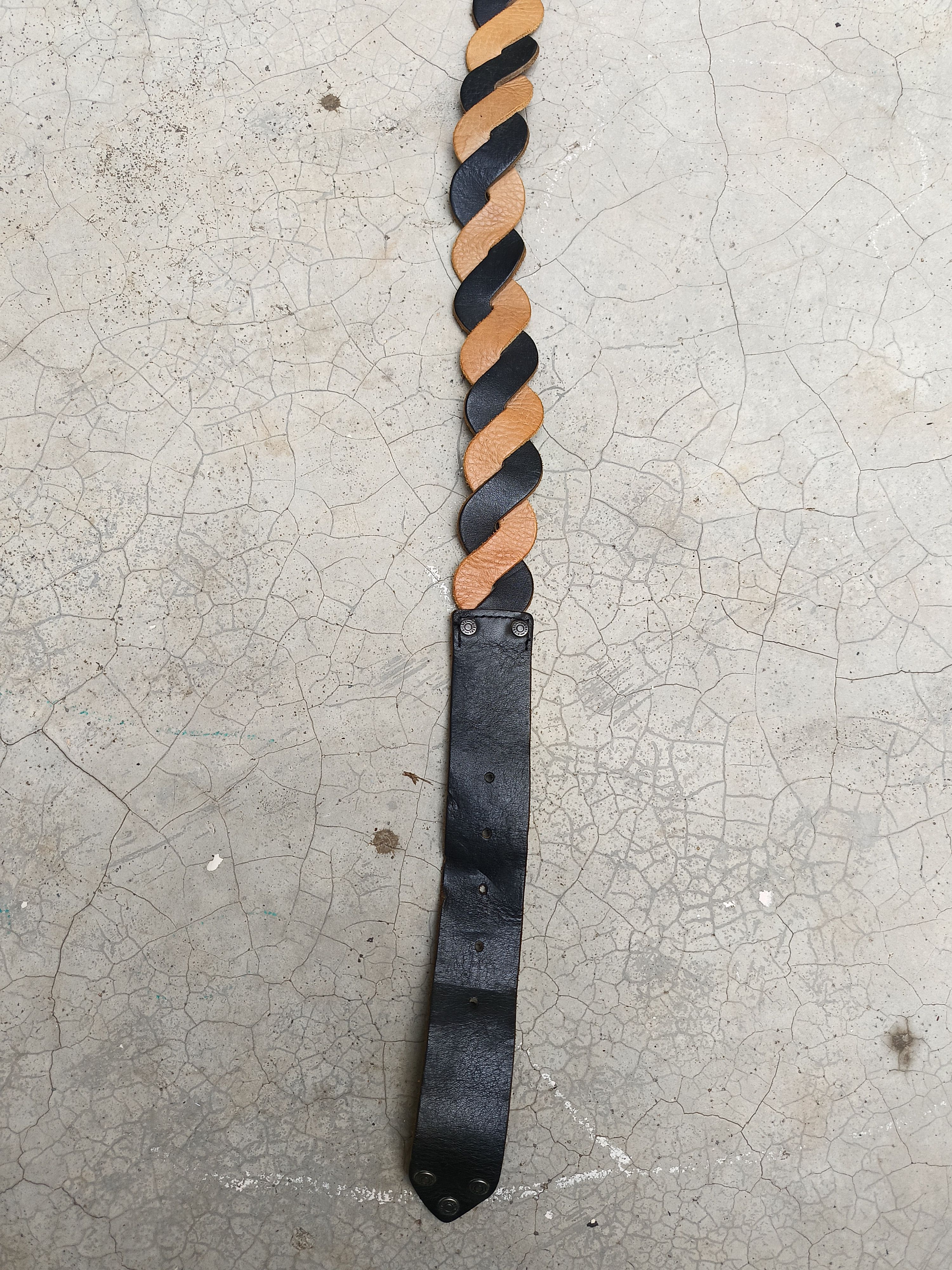 Diesel RARE🔥 DIESEL VINTAGE LEATHER BELT Size 32 - 5 Thumbnail