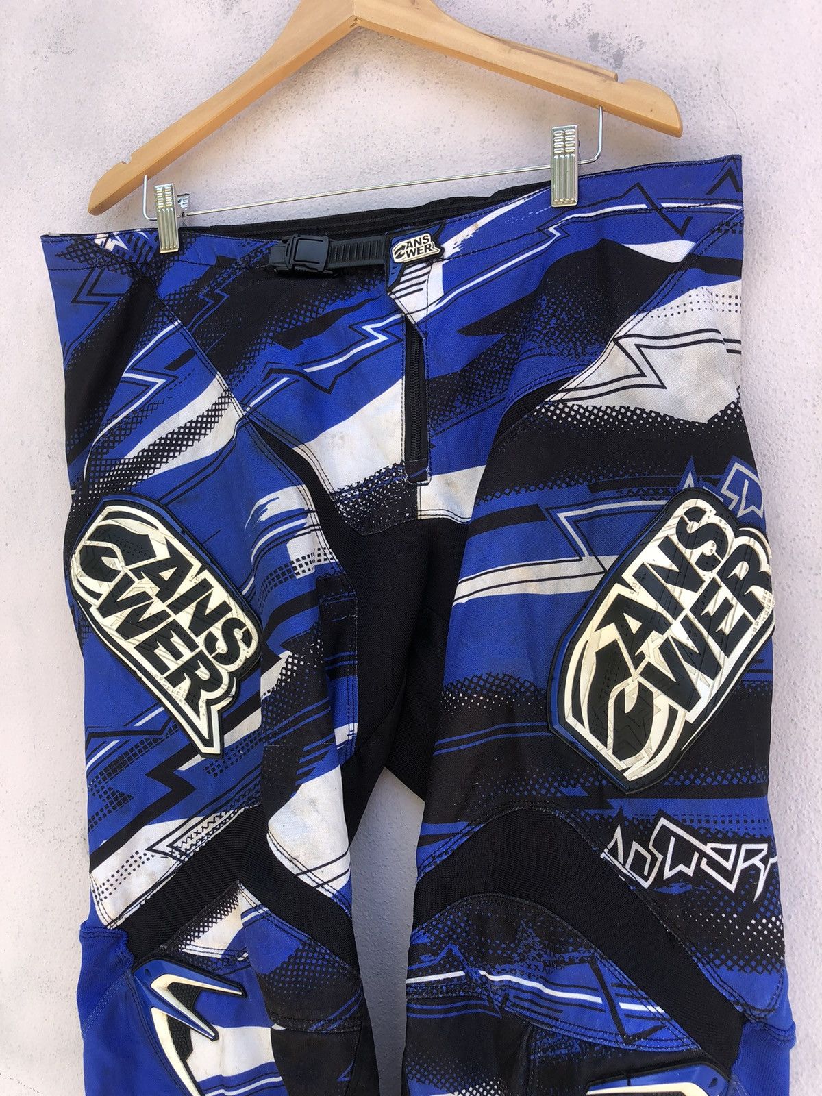 Japanese Brand Answer Motocross Racing Bikers Pants Size US 37 - 4 Thumbnail