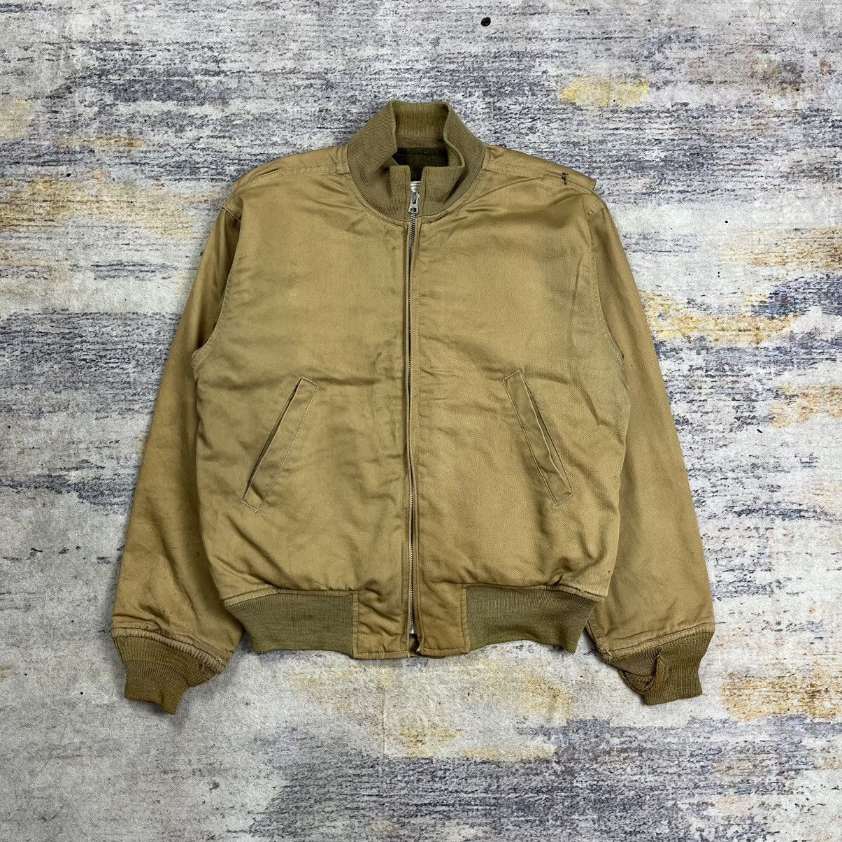 Alpha Industries Vintage 40s alpha industries tanker jacket Size US M / EU 48-50 / 2 - 1 Thumbnail