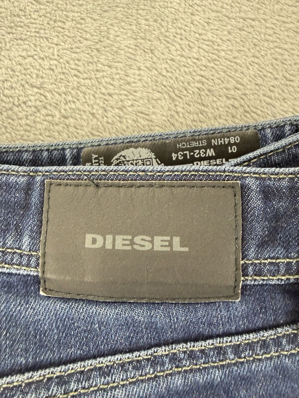 Diesel Diesel Men's Size 33 W X 32 L Waykee Regular Straight Button Size US 33 - 7 Thumbnail