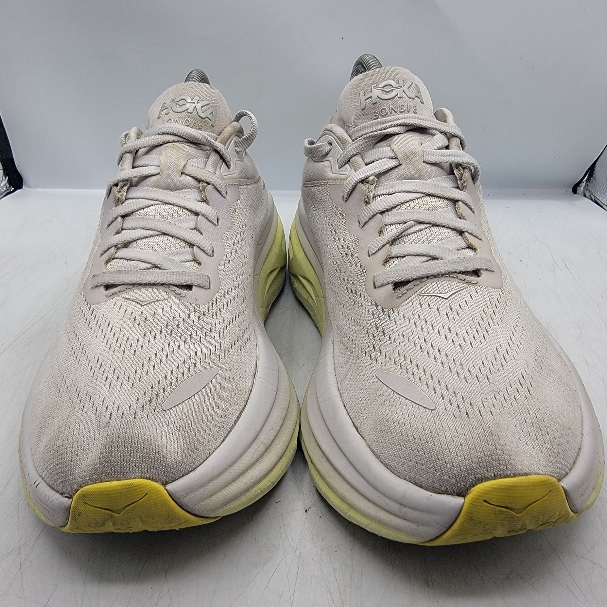 Hoka Hoka One One Bondi 8 Womens 8.5 B Nimbus Cloud Luminary Gree Size US 8.5 / IT 38.5 - 13 Thumbnail