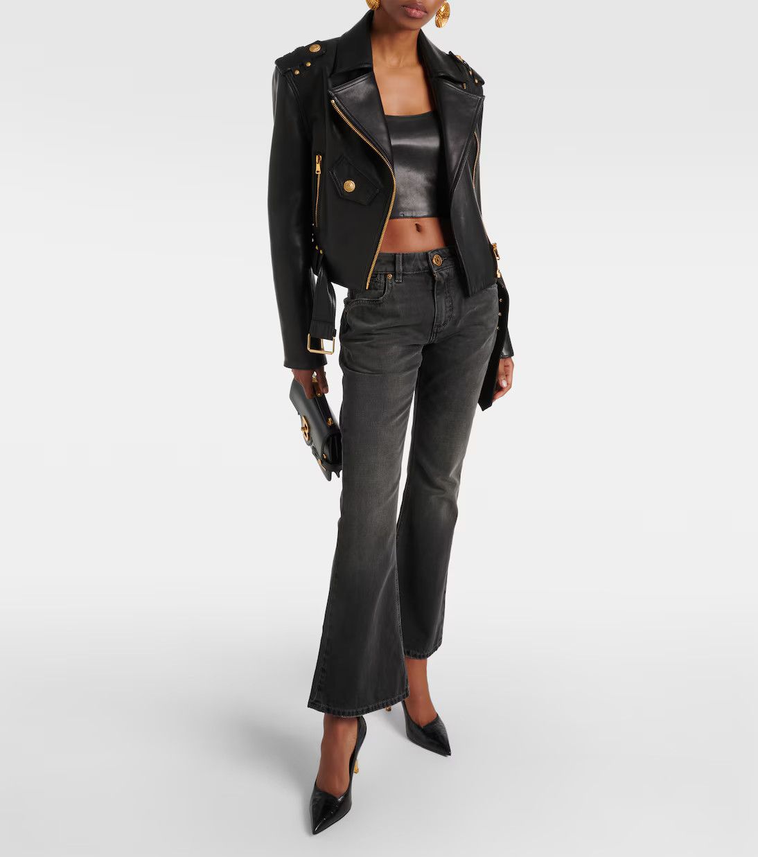 Balmain o1y0625 Denim Pant in Black Size 28" / US 6 / IT 42 - 5 Thumbnail